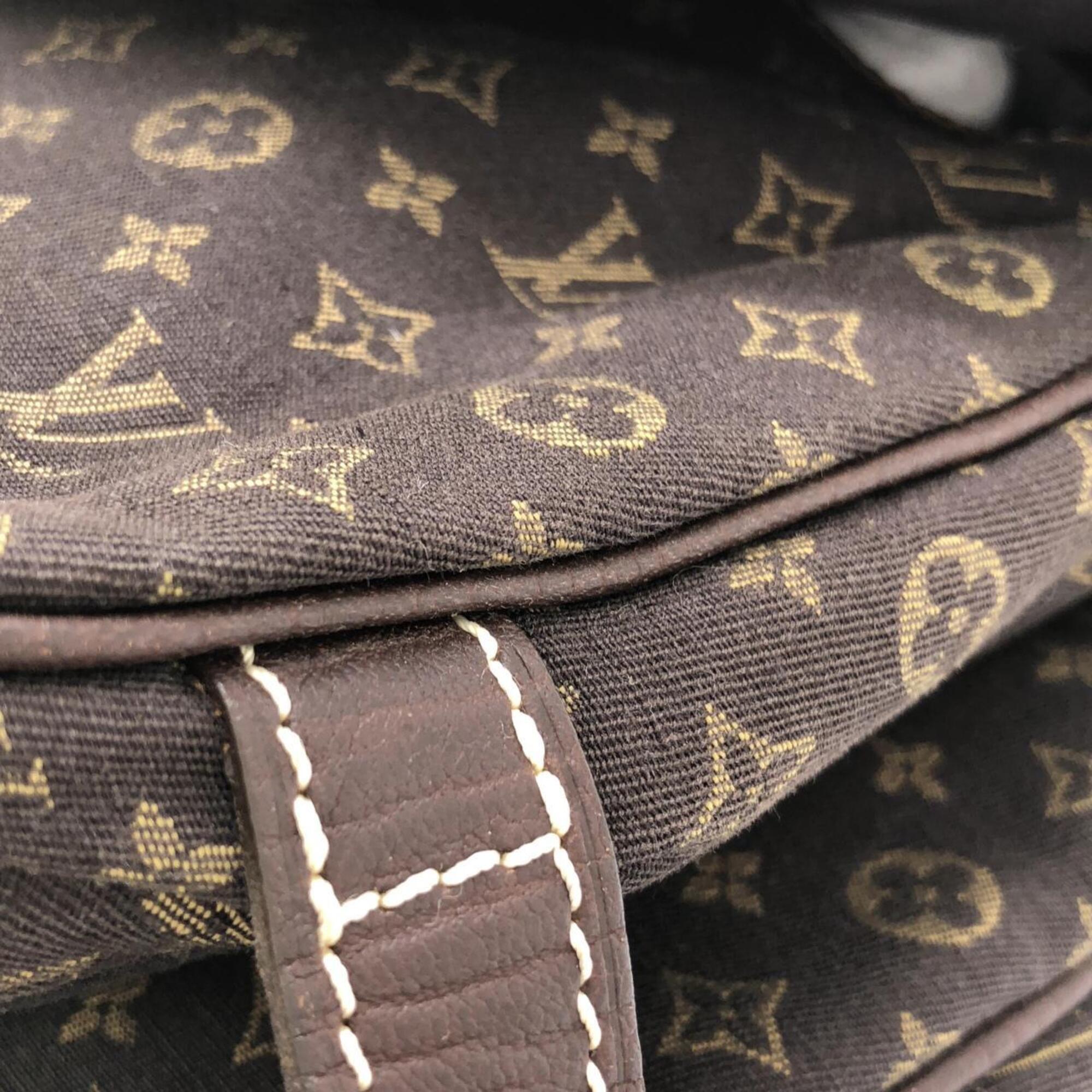 Louis Vuitton Brown Canvas Shoulder Bag (Pre-Owned)