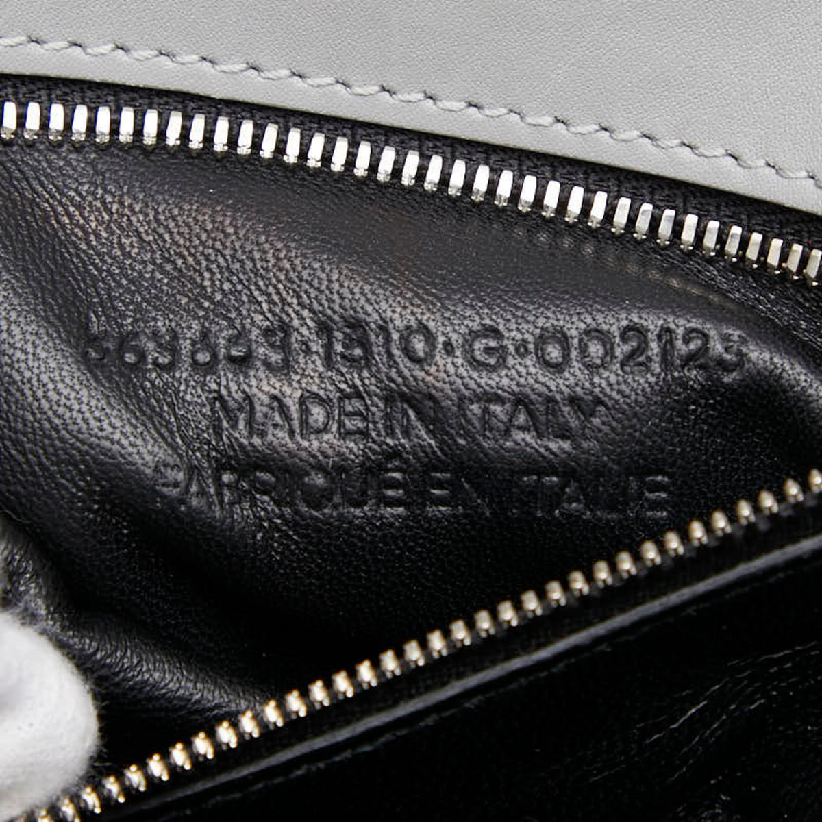 Balenciaga Gray Metal Leather Handbag Tote Bag (Pre-Owned)