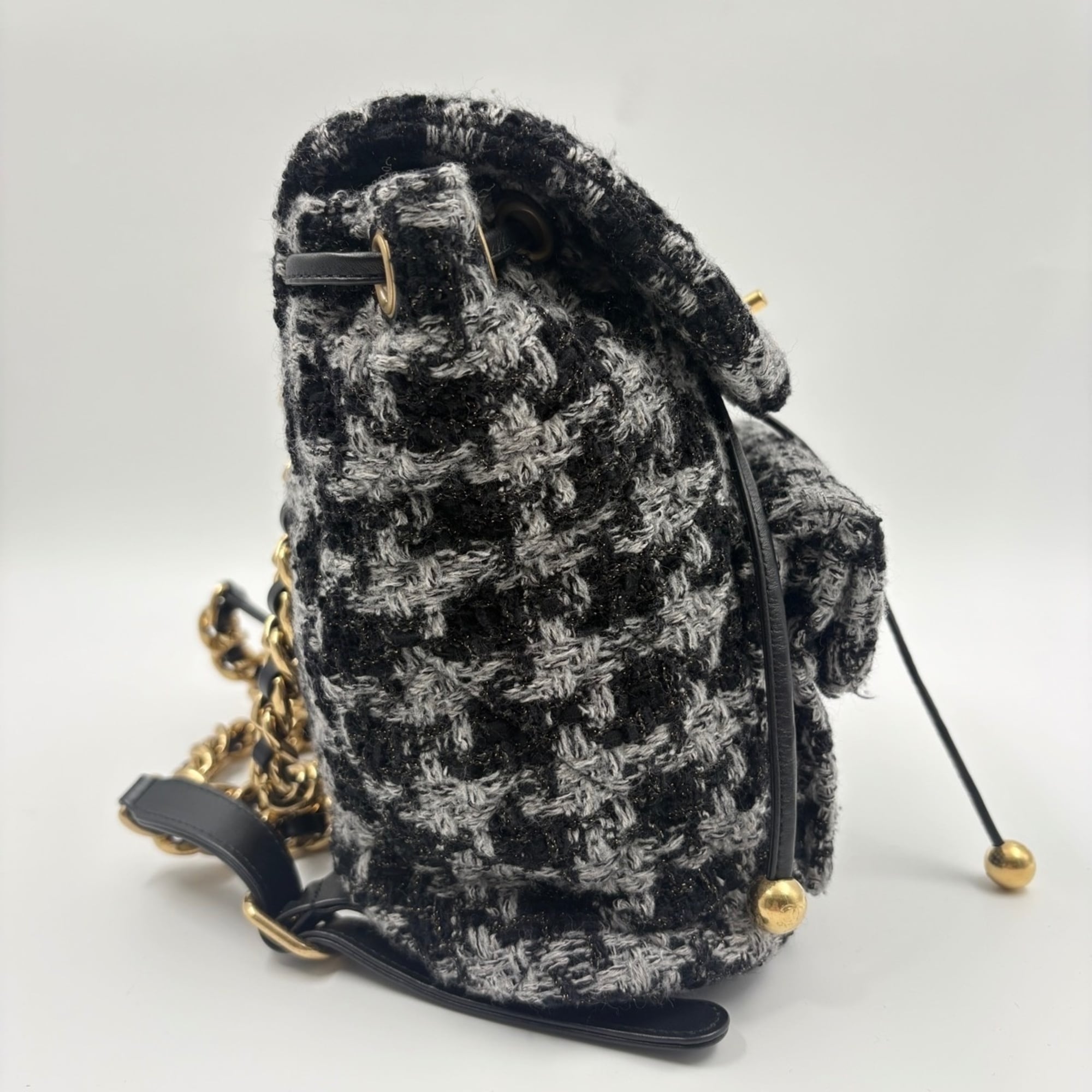 Chanel Clear Gray Backpack (Pre-Owned)