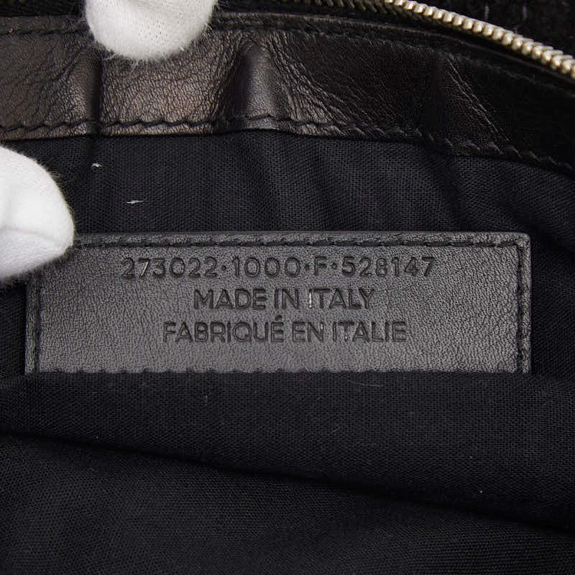 Balenciaga Black Suede Leather Clutch Bag (Pre-Owned)