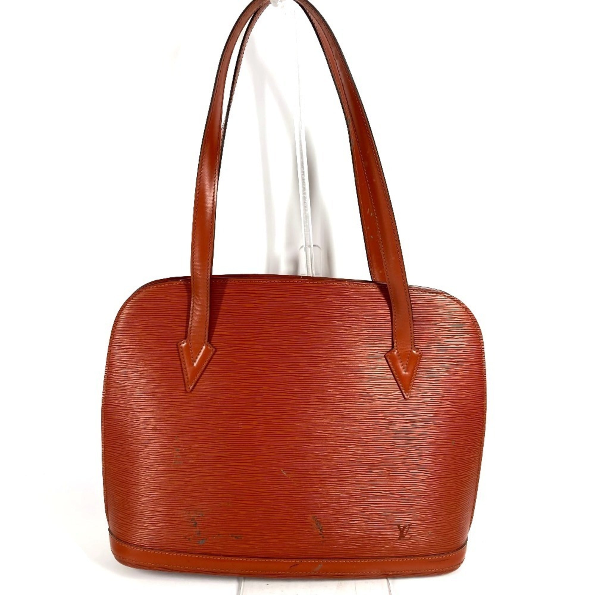 Louis Vuitton Epi Kenyan Brown Epi Leather Shoulder Bag Tote Bag (Pre-Owned)