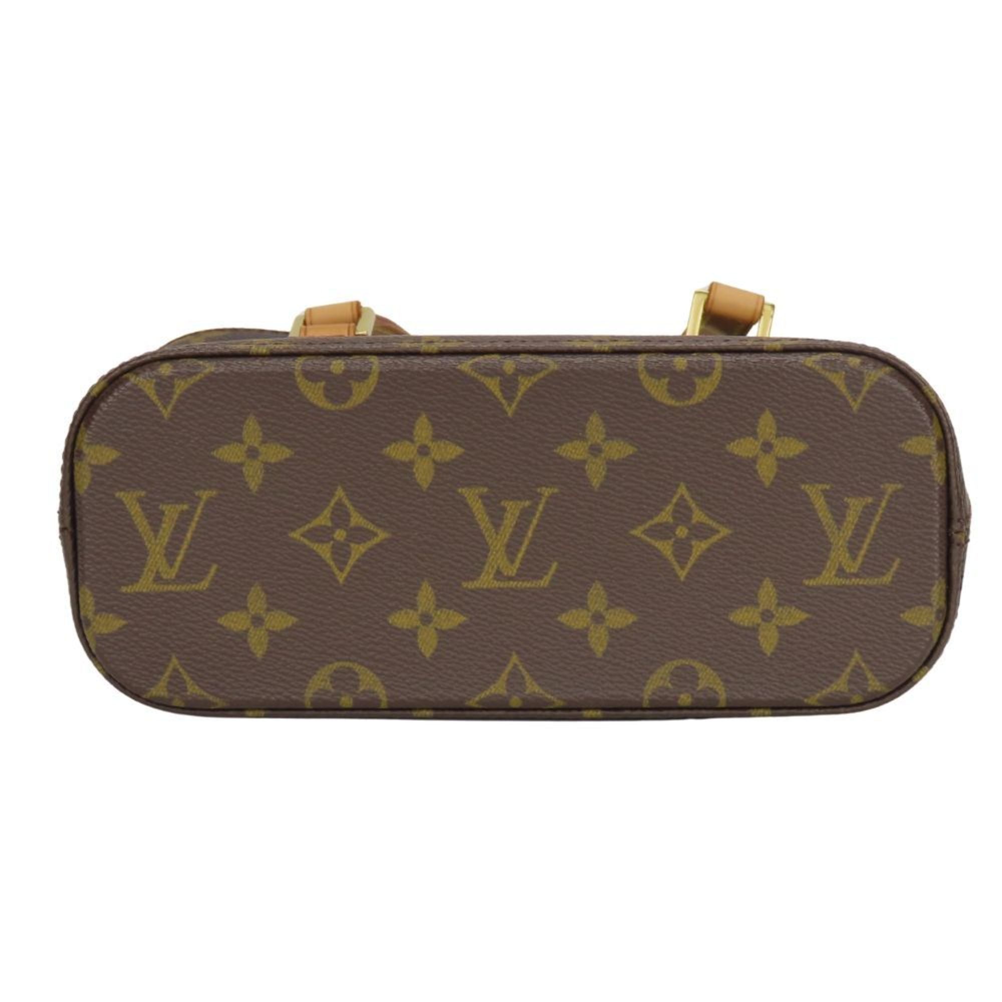Louis Vuitton Brown Monogram Leather Handbag (Pre-Owned)