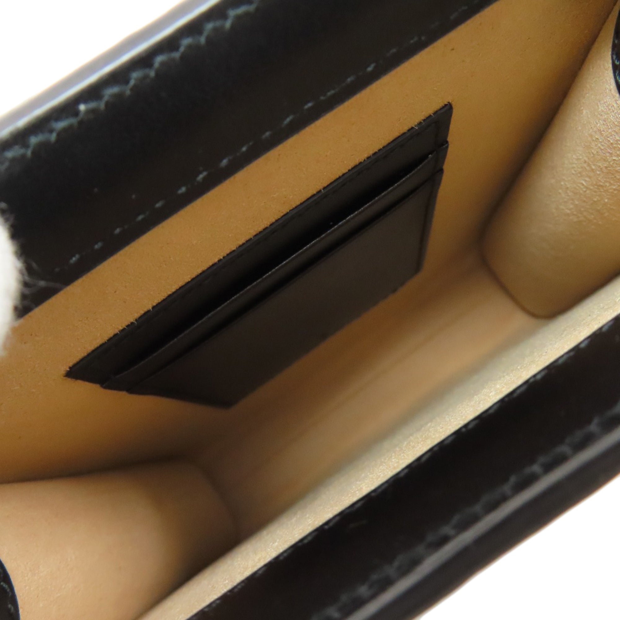 Gucci Black Leather Shoulder Bag (Pre-Owned)