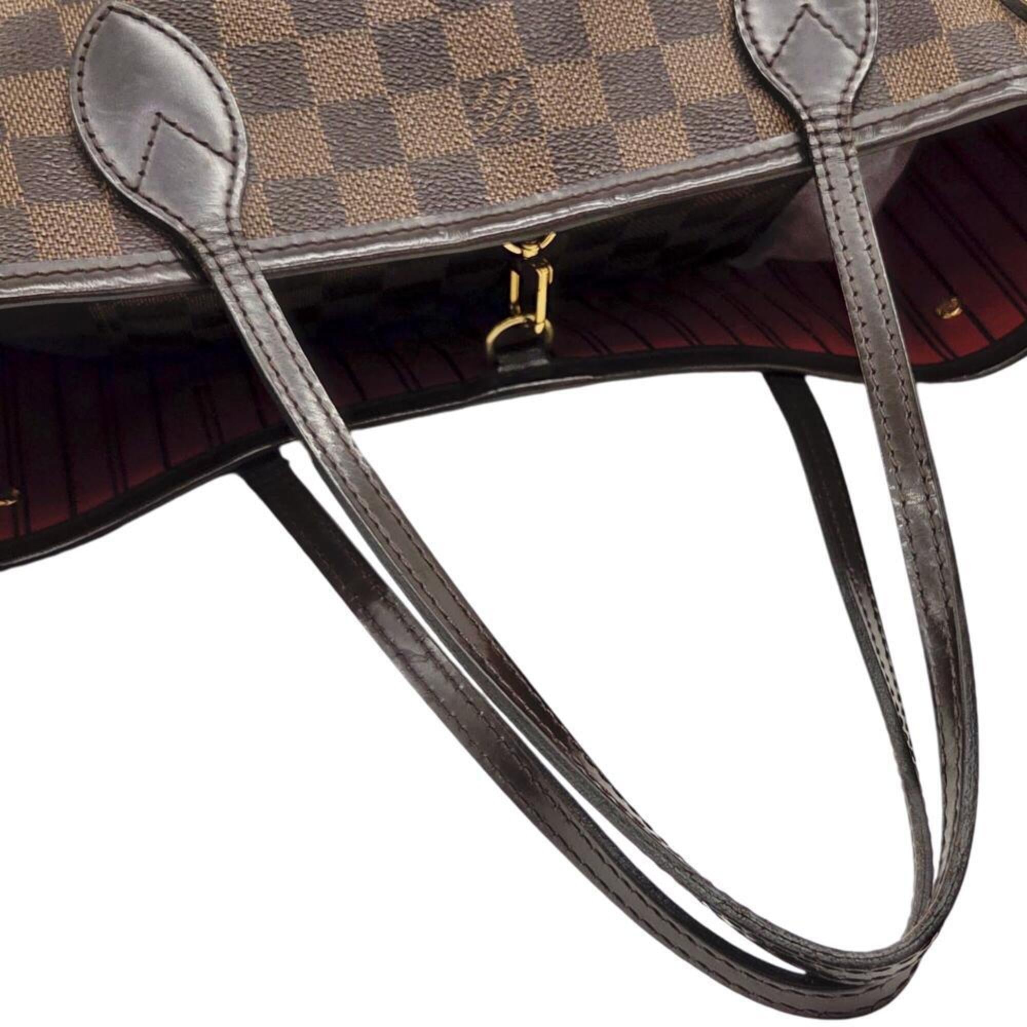 Louis Vuitton Brown Damier Canvas Ebene Damier Canvas Pvc Tote Bag (Pre-Owned)