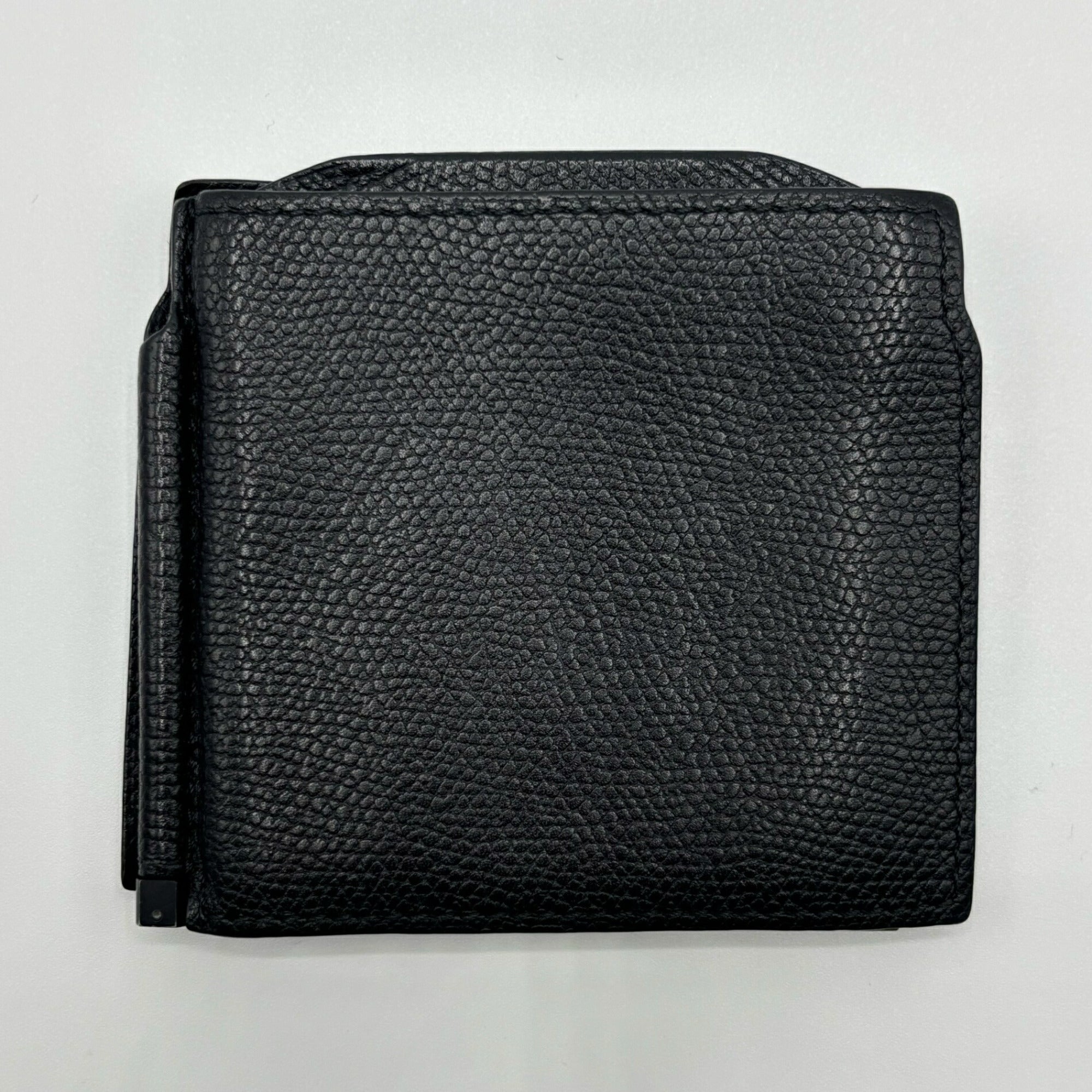 Valextra Black Leather Money Clip (Pre-Owned)