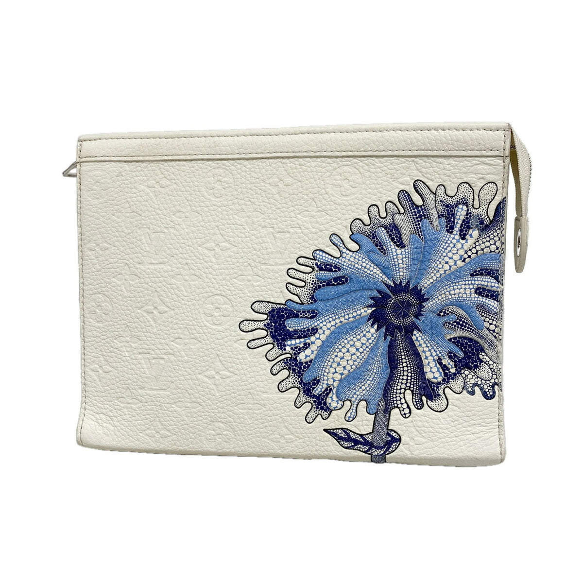Louis Vuitton Blue White Clutch Bag (Pre-Owned)