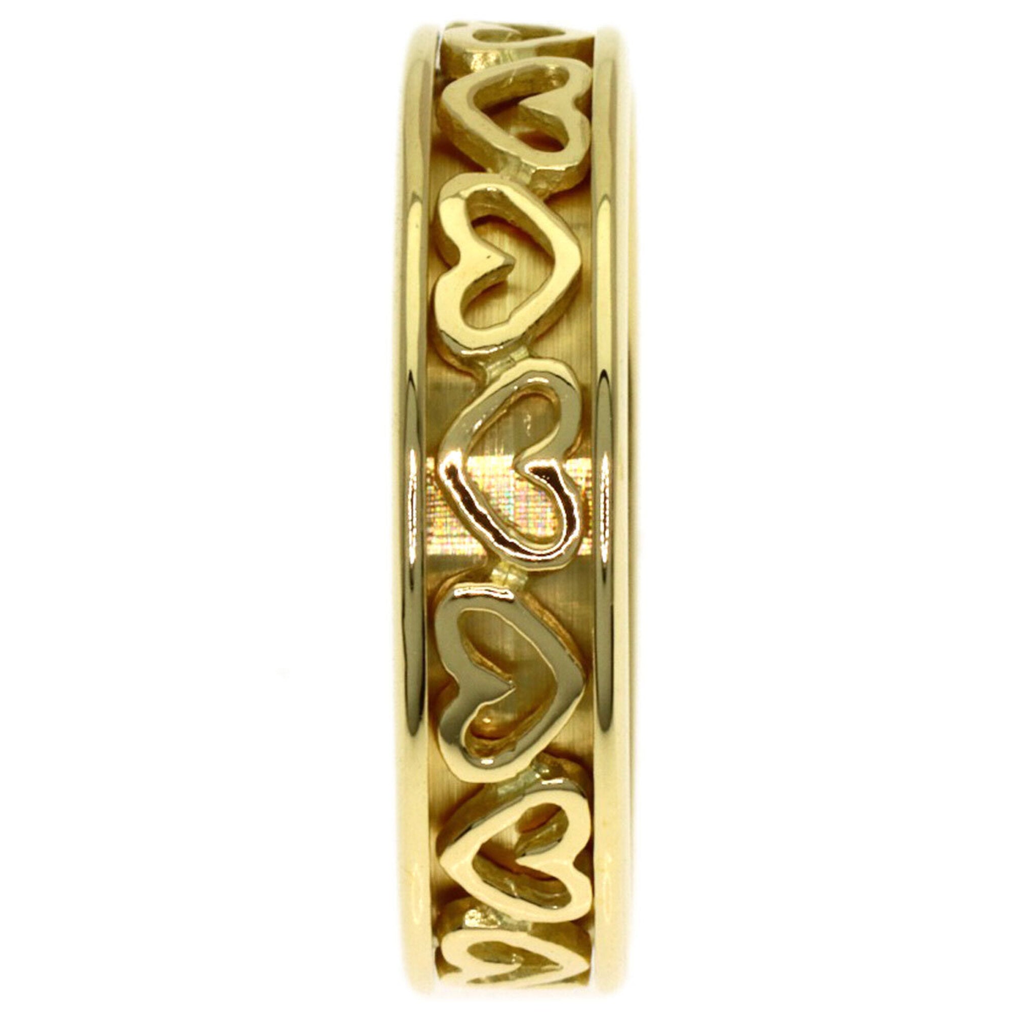 Tiffany Heart Yellow Gold (18K) Band Ring (Pre-Owned)
