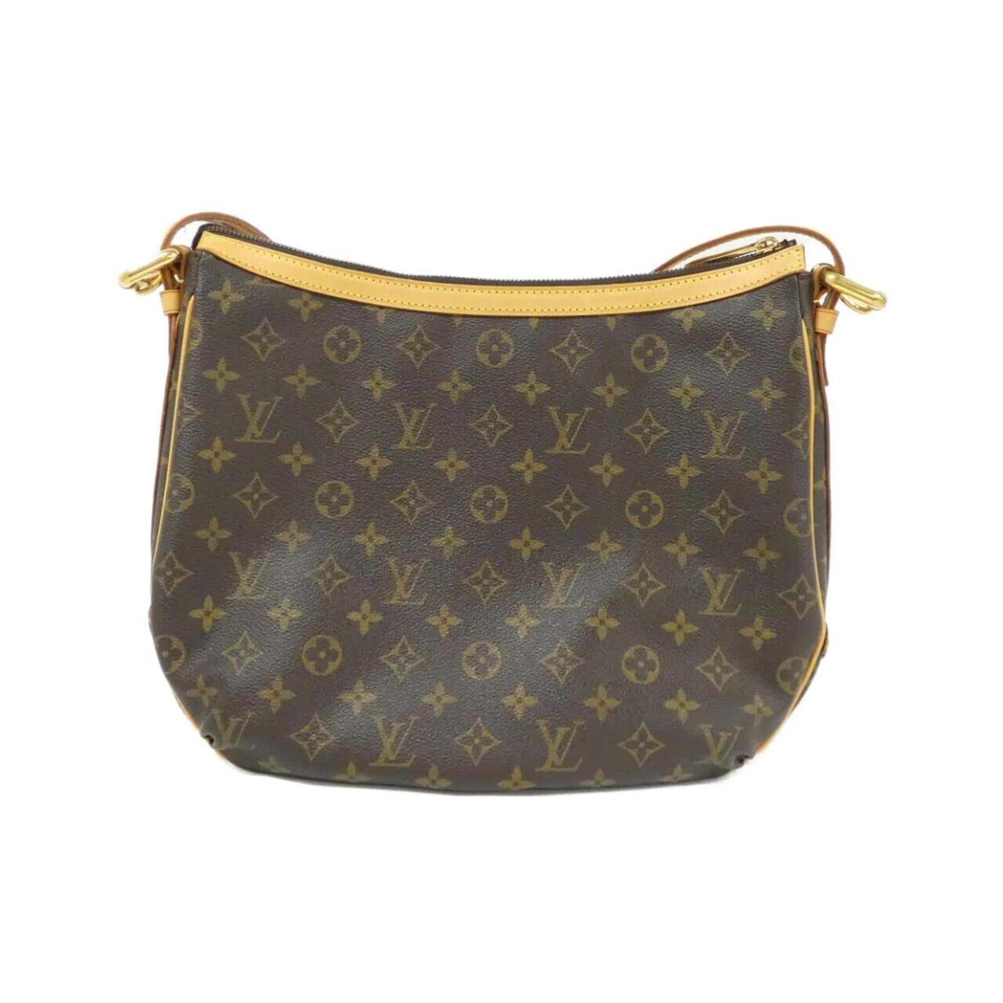 Louis Vuitton Brown Coated Canvas Shoulder Bag (Pre-Owned)