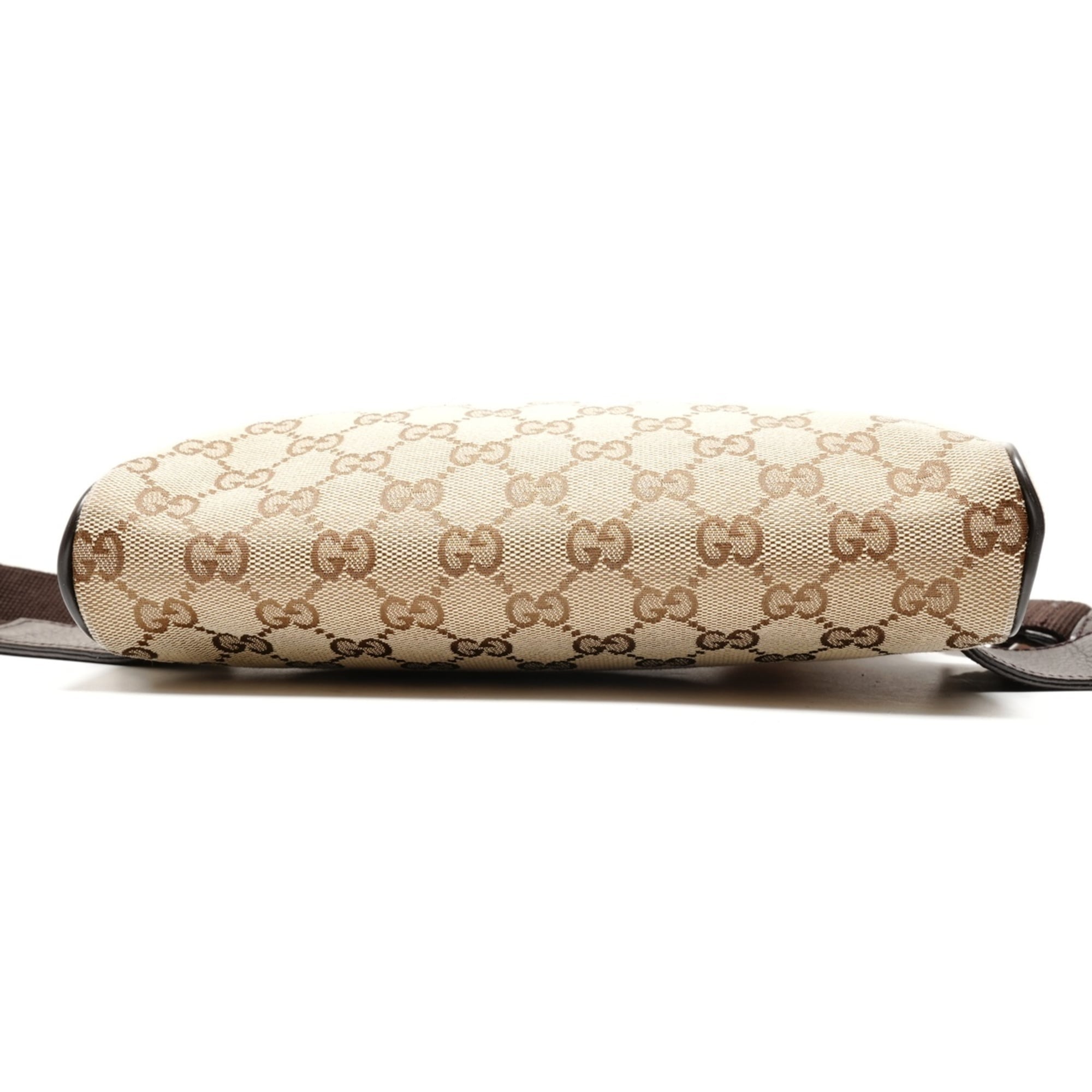 Gucci Gg Canvas Brown Gg Canvas Fanny Pack (Pre-Owned)