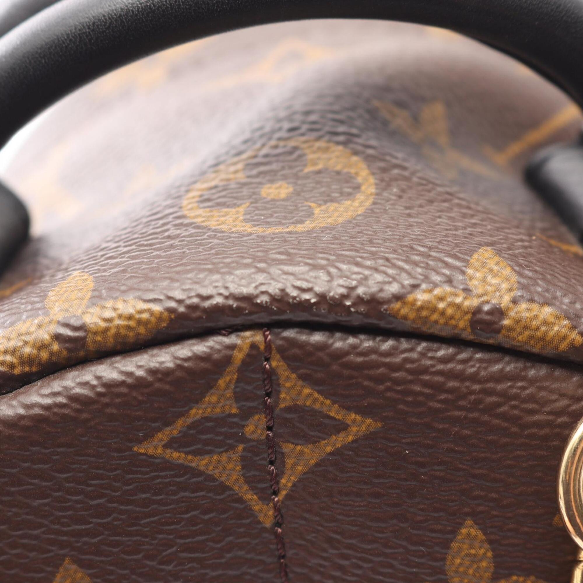 Louis Vuitton Black Brown Monogram Monogram Backpack (Pre-Owned)