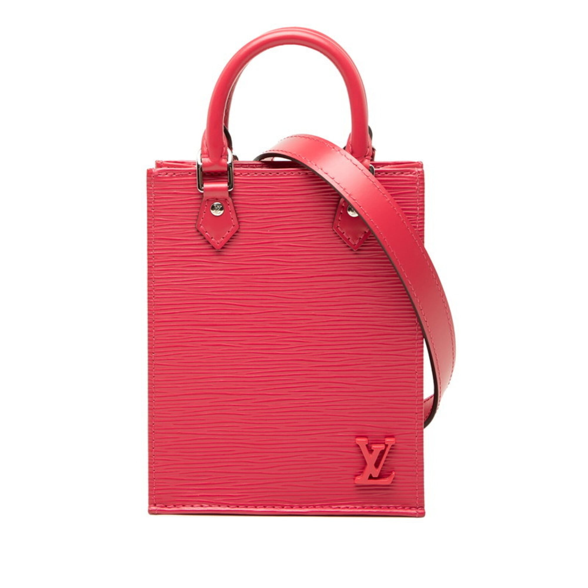 Louis Vuitton Epi Pink Leather Handbag Shoulder Bag (Pre-Owned)