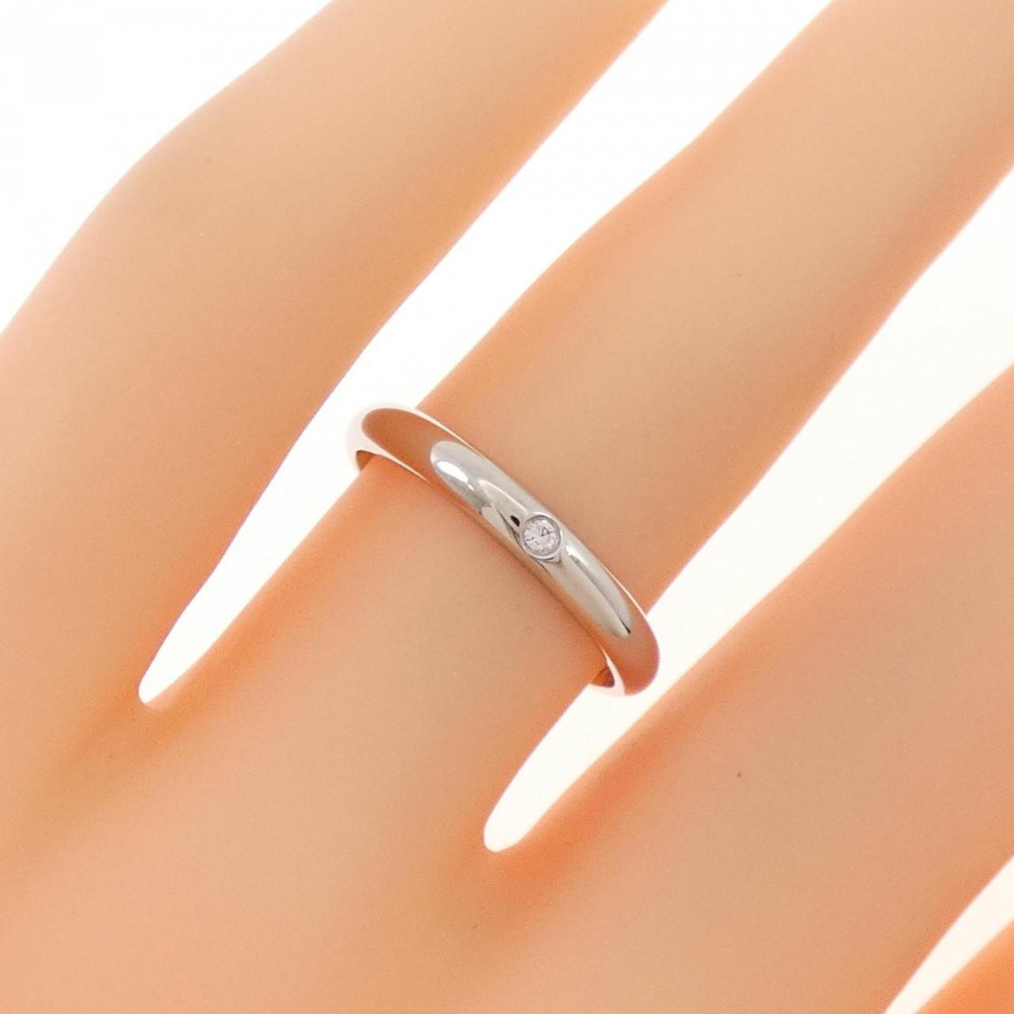 Cartier Silver Platinum 950 Wedding Ring (Pre-Owned)