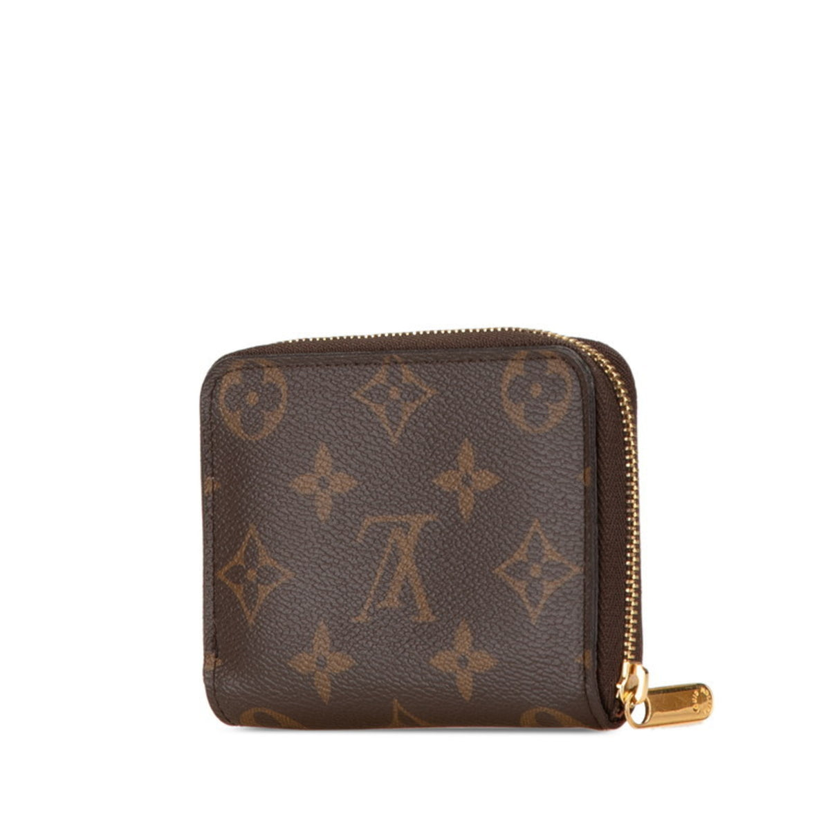 Louis Vuitton Brown Pvc Leather Coin Purse/Coin Case (Pre-Owned)