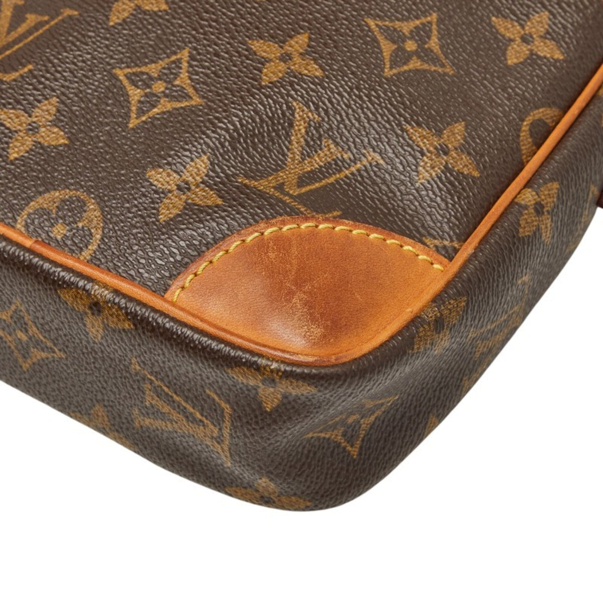 Louis Vuitton Brown Pvc Leather Shoulder Bag (Pre-Owned)