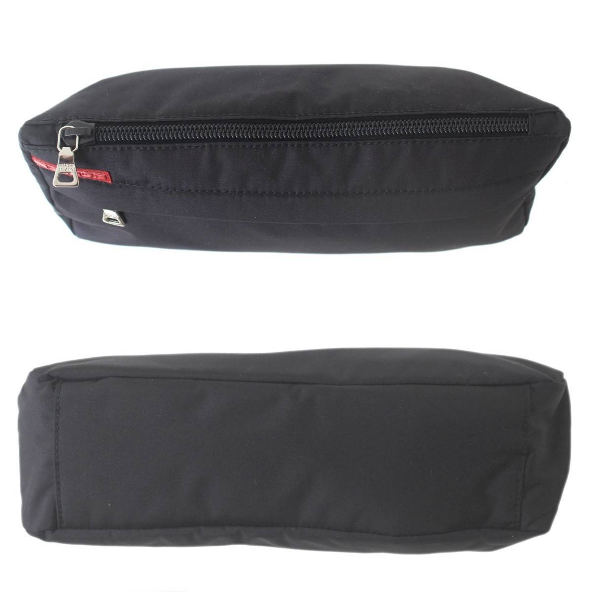 Prada Black Nylon Pouch (Pre-Owned)