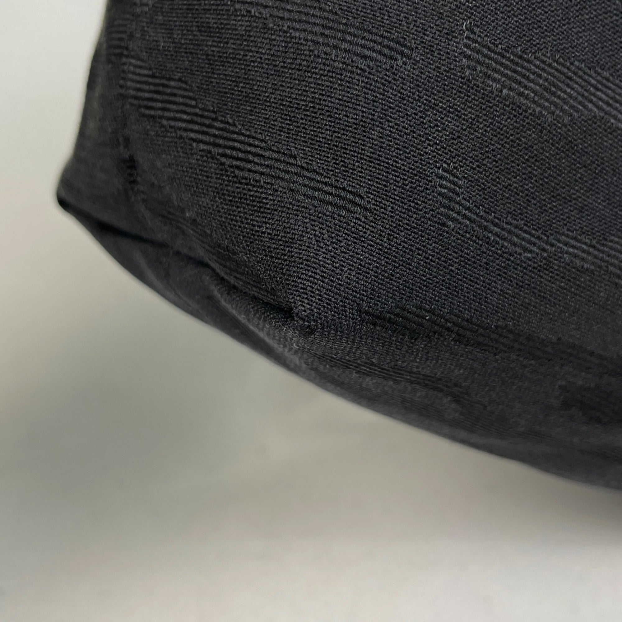 Fendi Black Canvas Handbag (Pre-Owned)