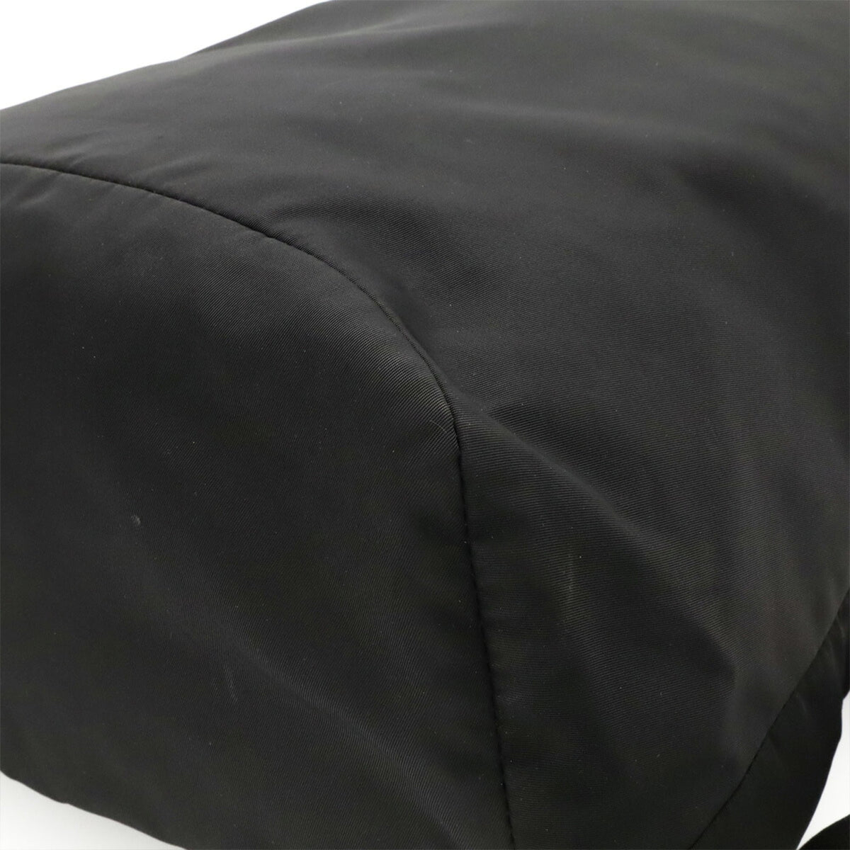 Prada Black Nero Nylon Leather Backpack (Pre-Owned)