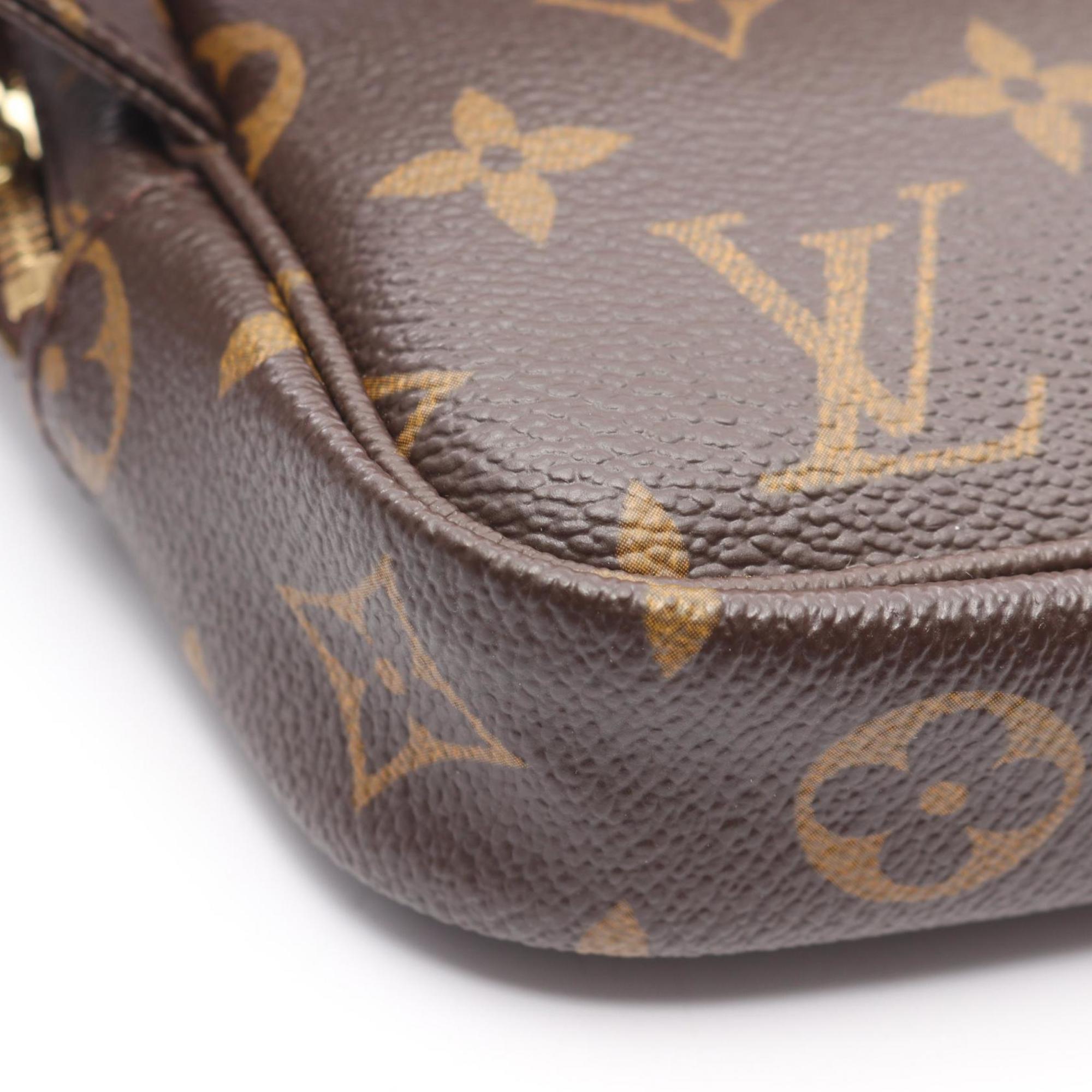 Louis Vuitton Brown Coated Canvas Pvc Monogram Leather Fanny Pack Sling Bag (Pre-Owned)