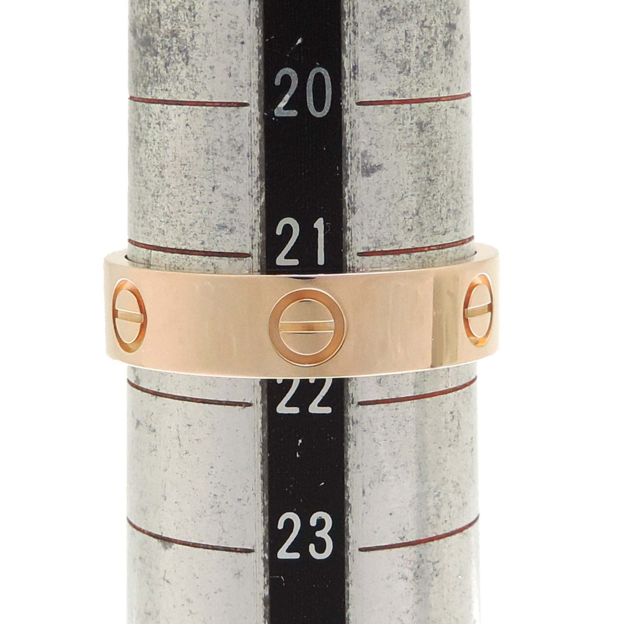 Cartier Pink Gold (18K) Band Ring (Pre-Owned)