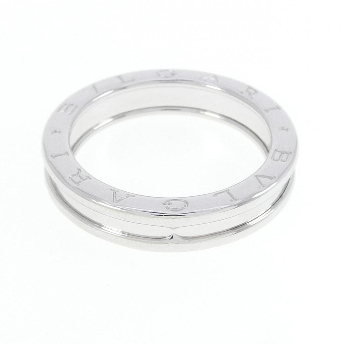 Bvlgari White Gold White Gold (18K) Band Ring (Pre-Owned)