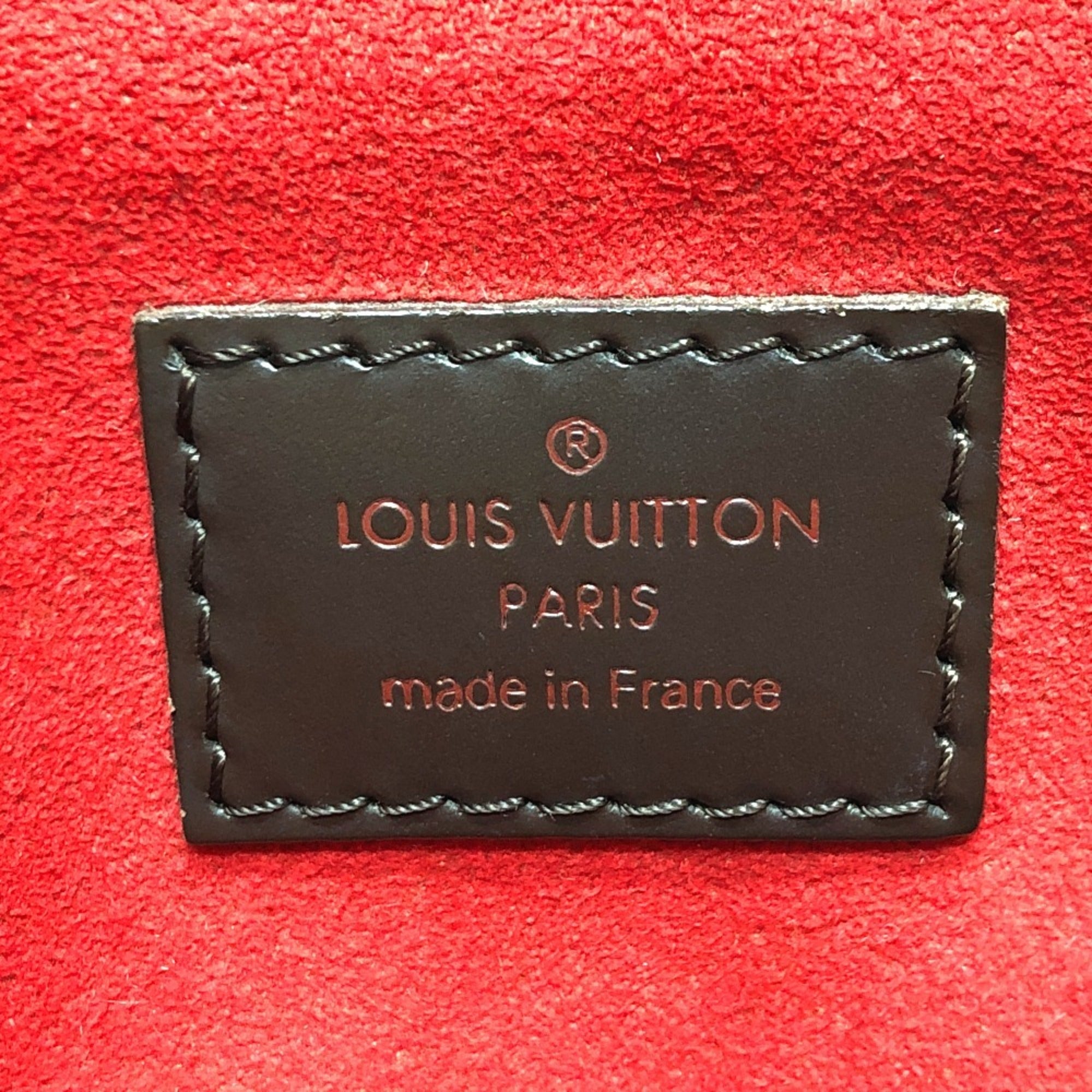 Louis Vuitton Damier Brown Damier Canvas Galle Damier Canvas Handbag (Pre-Owned)