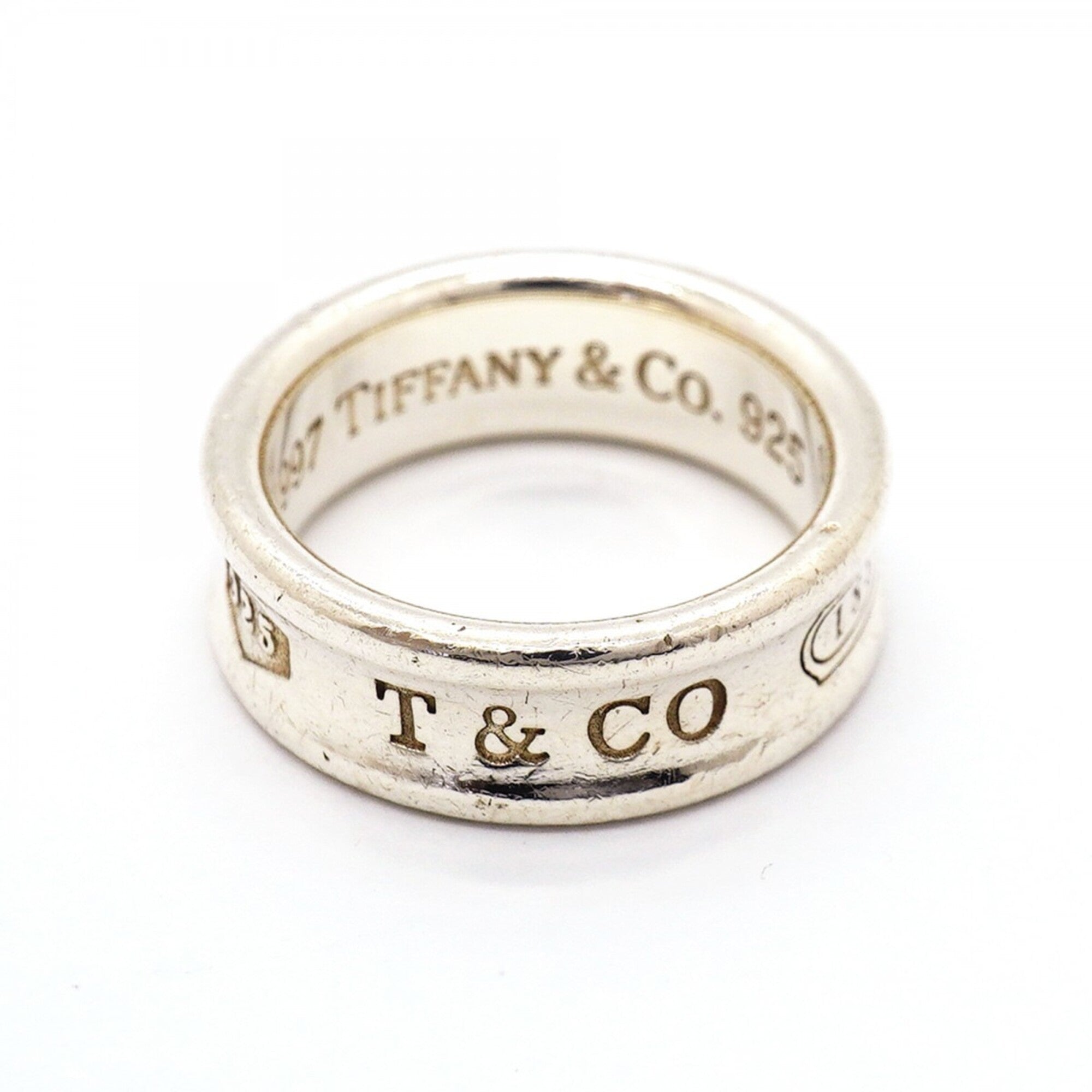 Tiffany Silver 925 Band Ring (Pre-Owned)