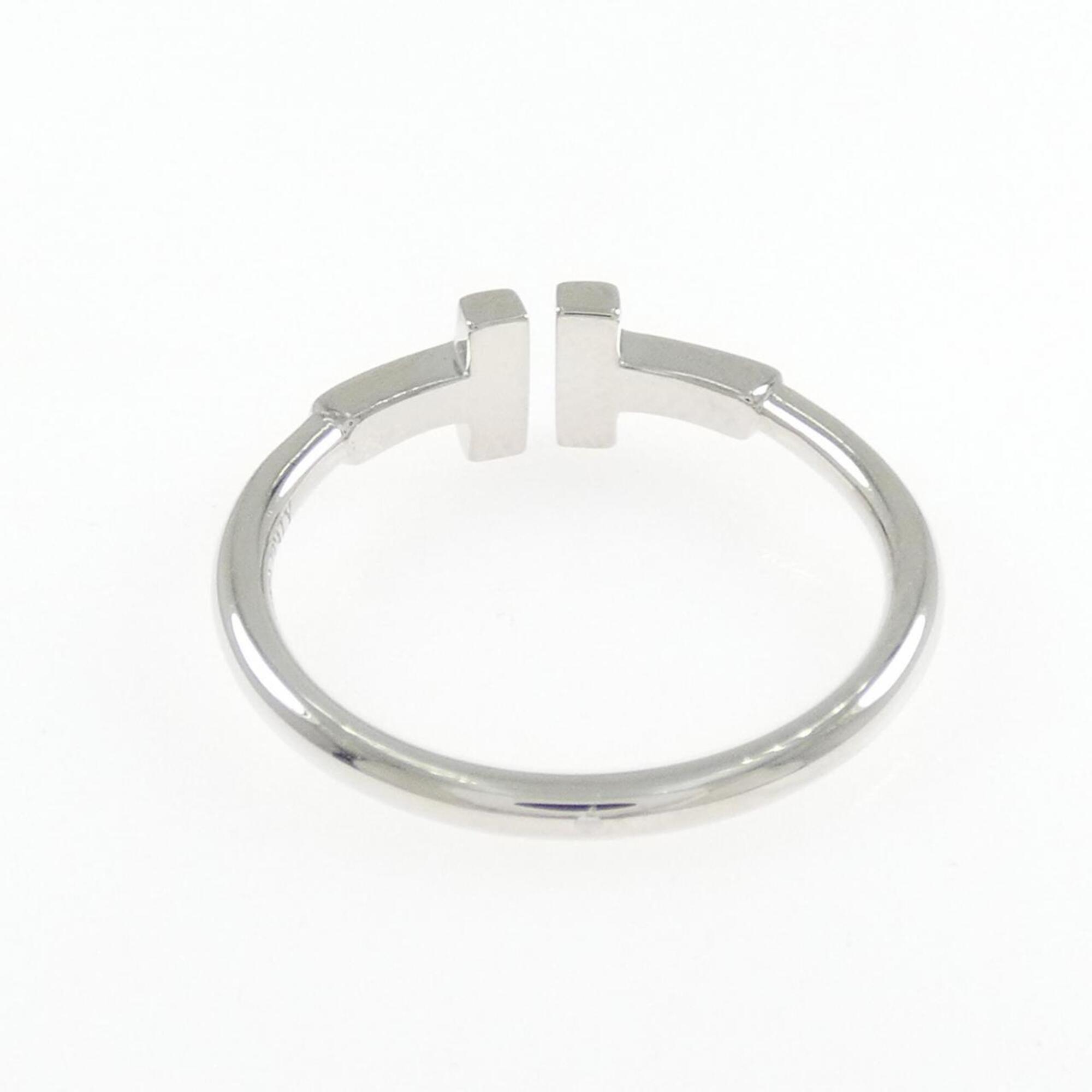 Tiffany White Gold (18K) Band Ring (Pre-Owned)