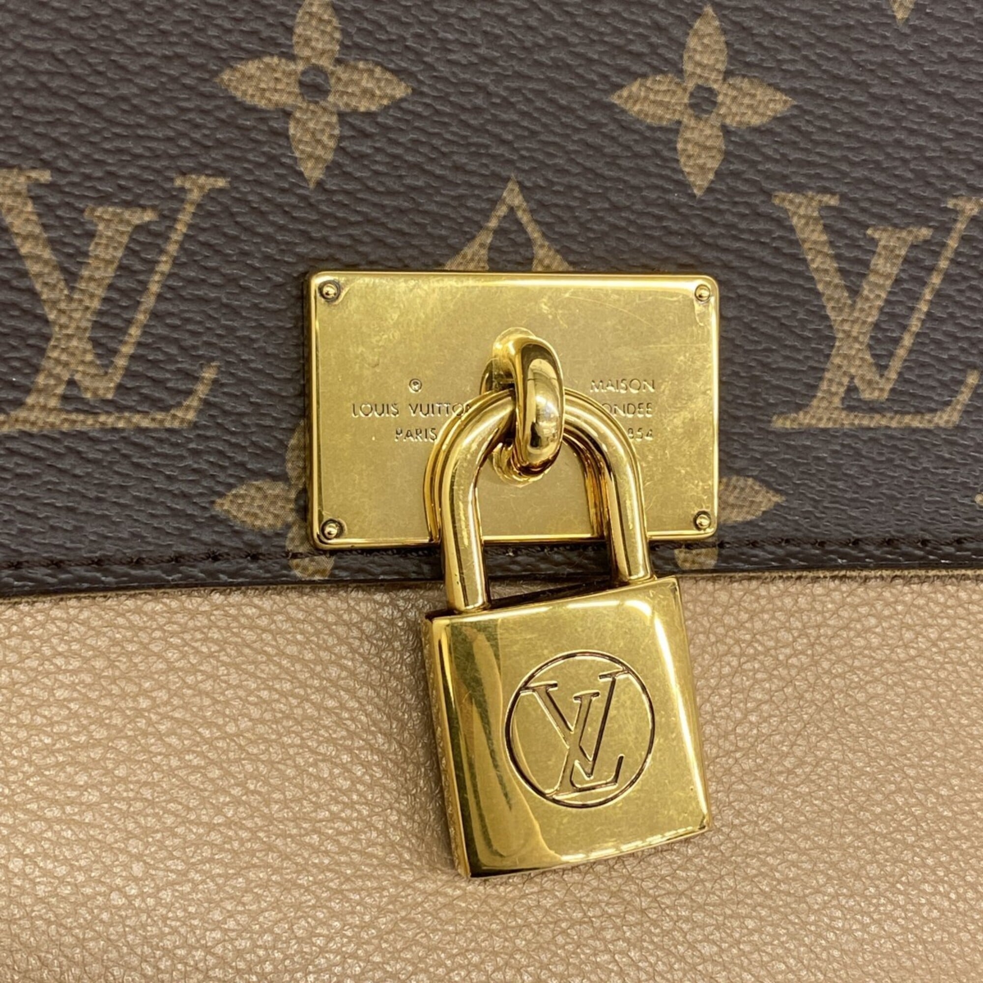 Louis Vuitton Brown Handbag (Pre-Owned)