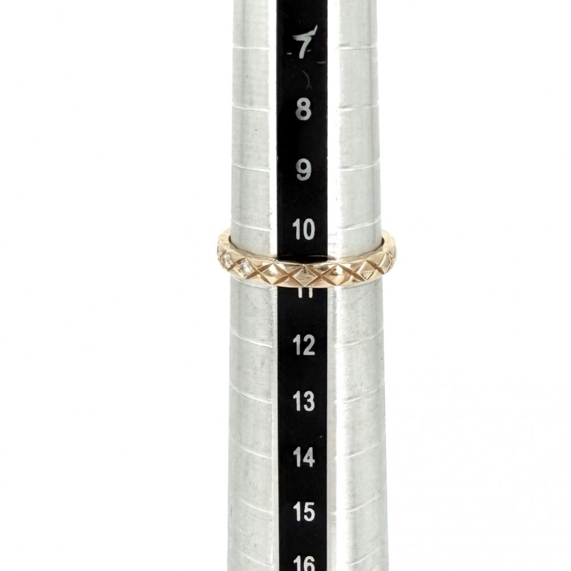 Chanel Pink Gold (18K) Band Ring (Pre-Owned)