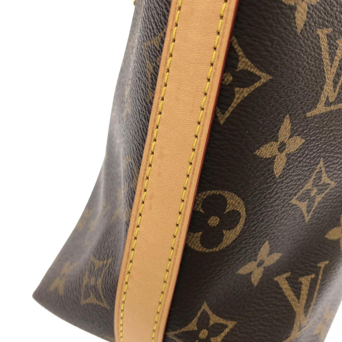 Louis Vuitton Marron Monogram Coated Canvas Shoulder Bag (Pre-Owned)