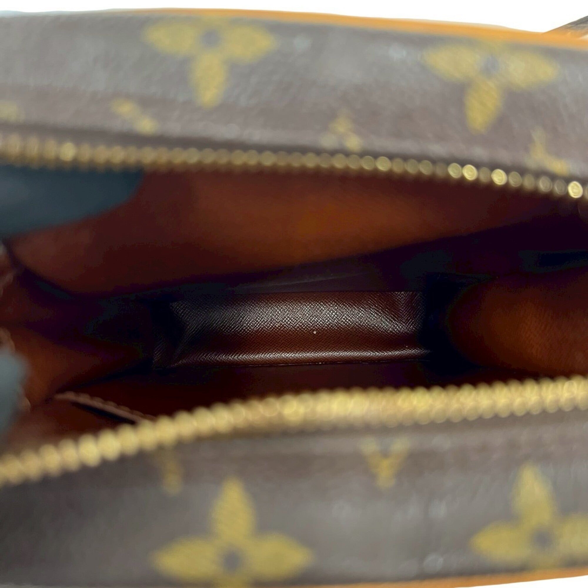 Louis Vuitton Brown Leather Pvc Pochette Shoulder Bag (Pre-Owned)