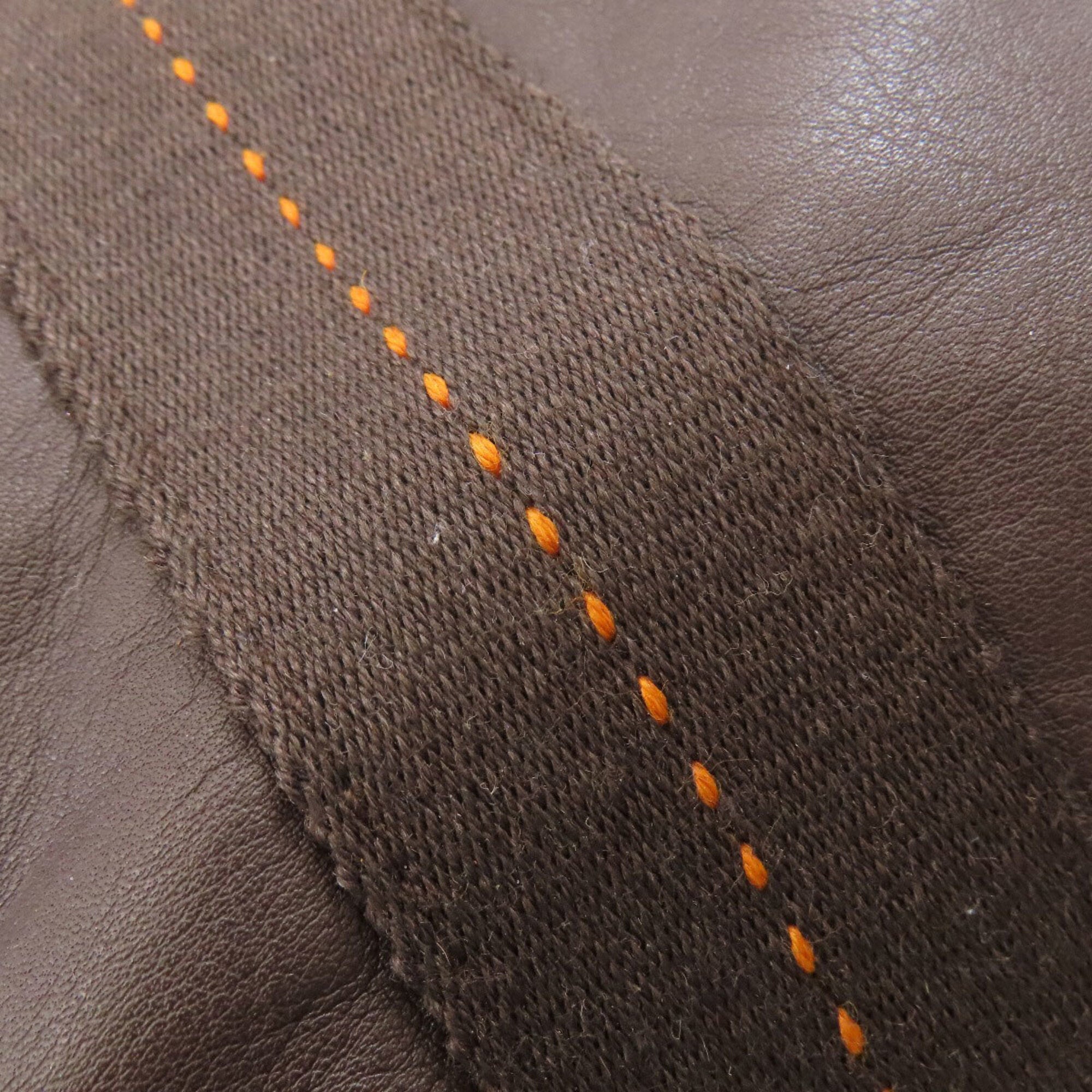 Hermes Brown Leather Handbag (Pre-Owned)