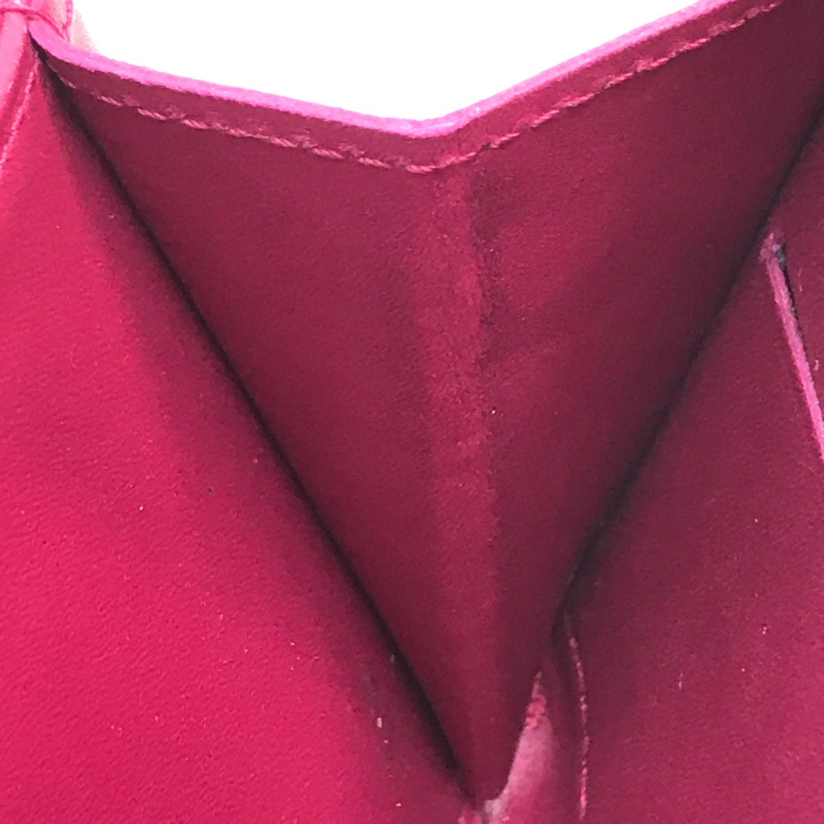 Louis Vuitton Pink Leather Long Wallet (Bi-Fold) (Pre-Owned)