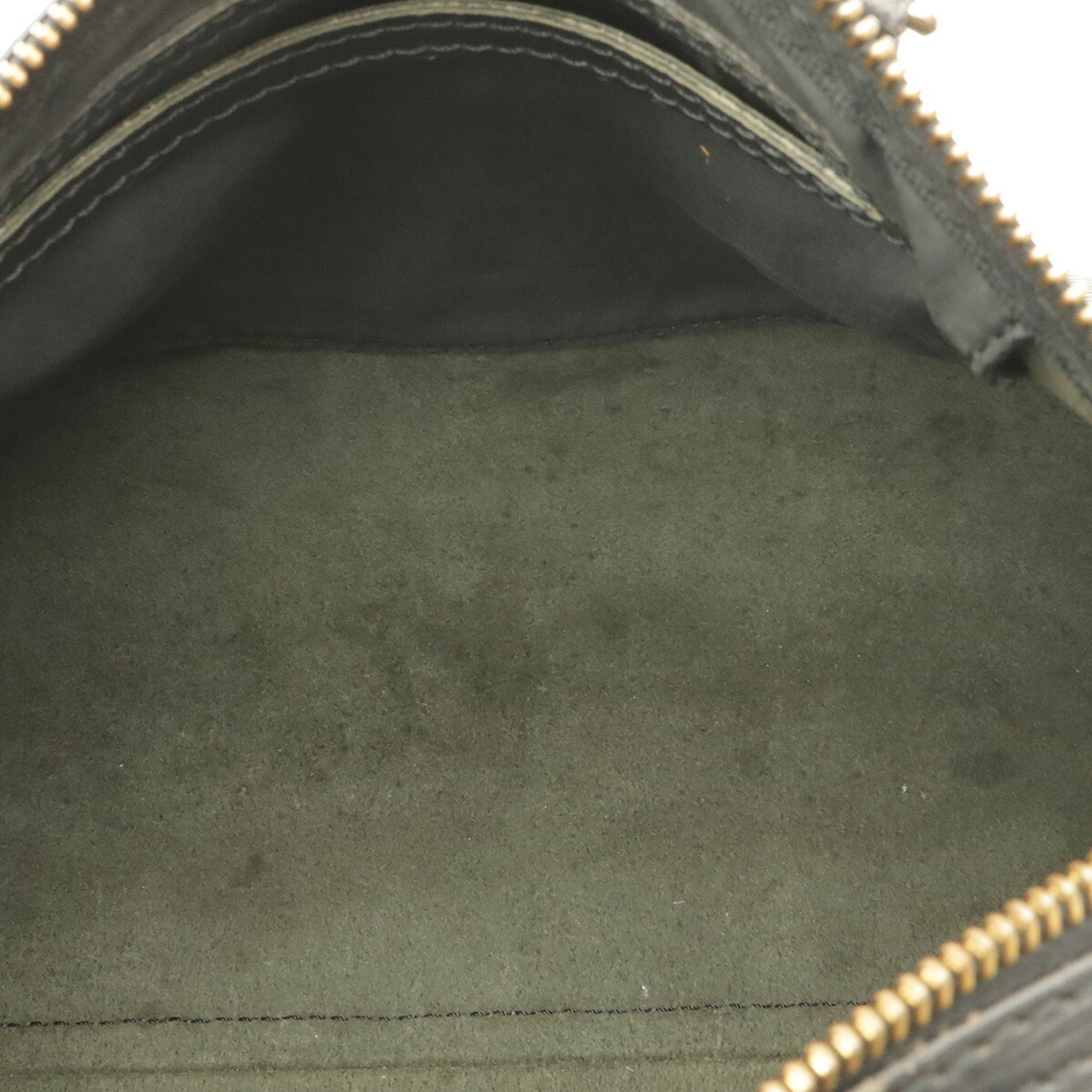 Louis Vuitton Noir Epi Leather Boston Bag Handbag (Pre-Owned)