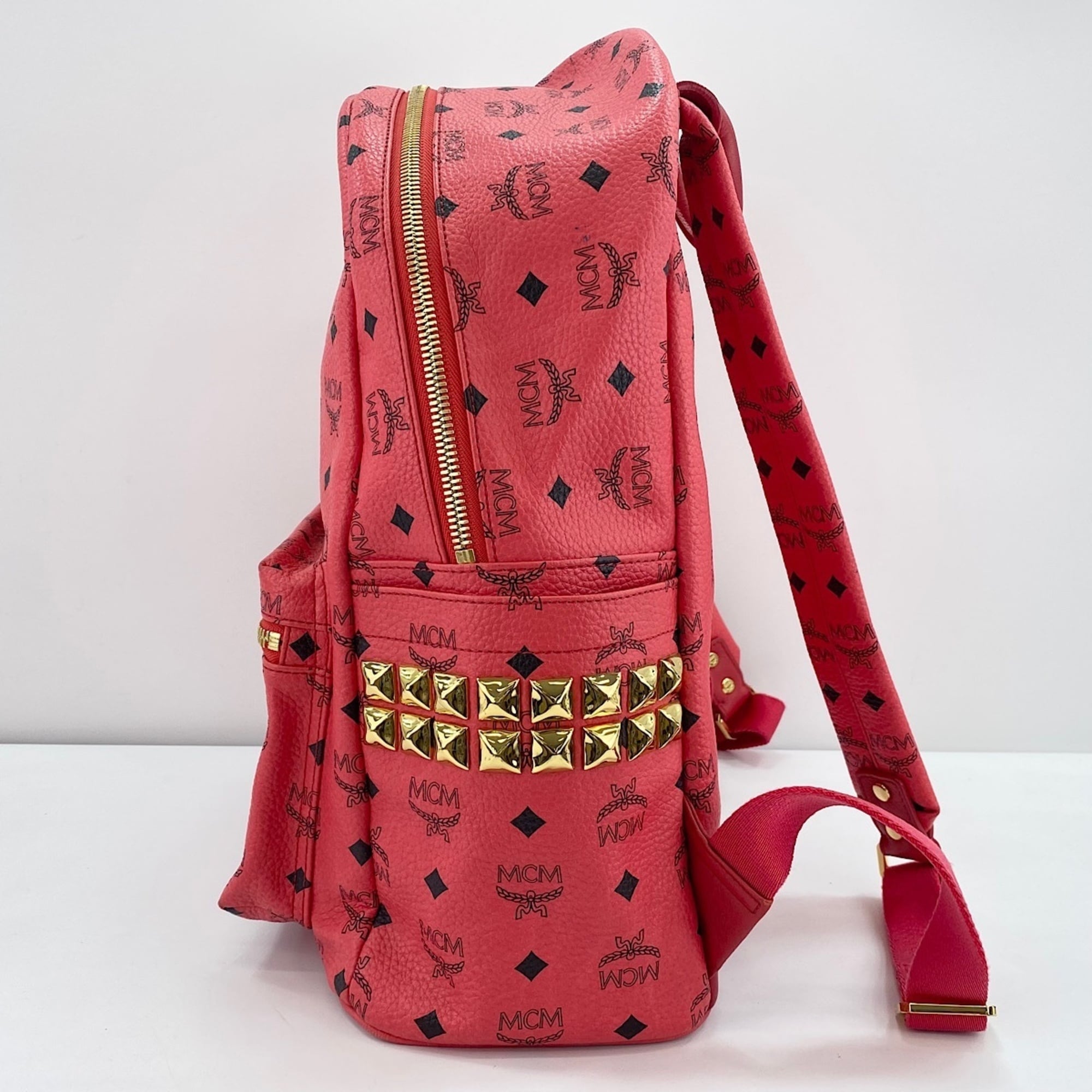 Mcm Pink Backpack (Pre-Owned)