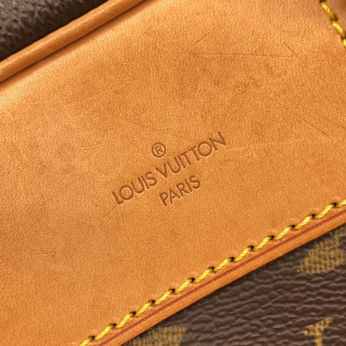Louis Vuitton Marron Coated Canvas Handbag (Pre-Owned)