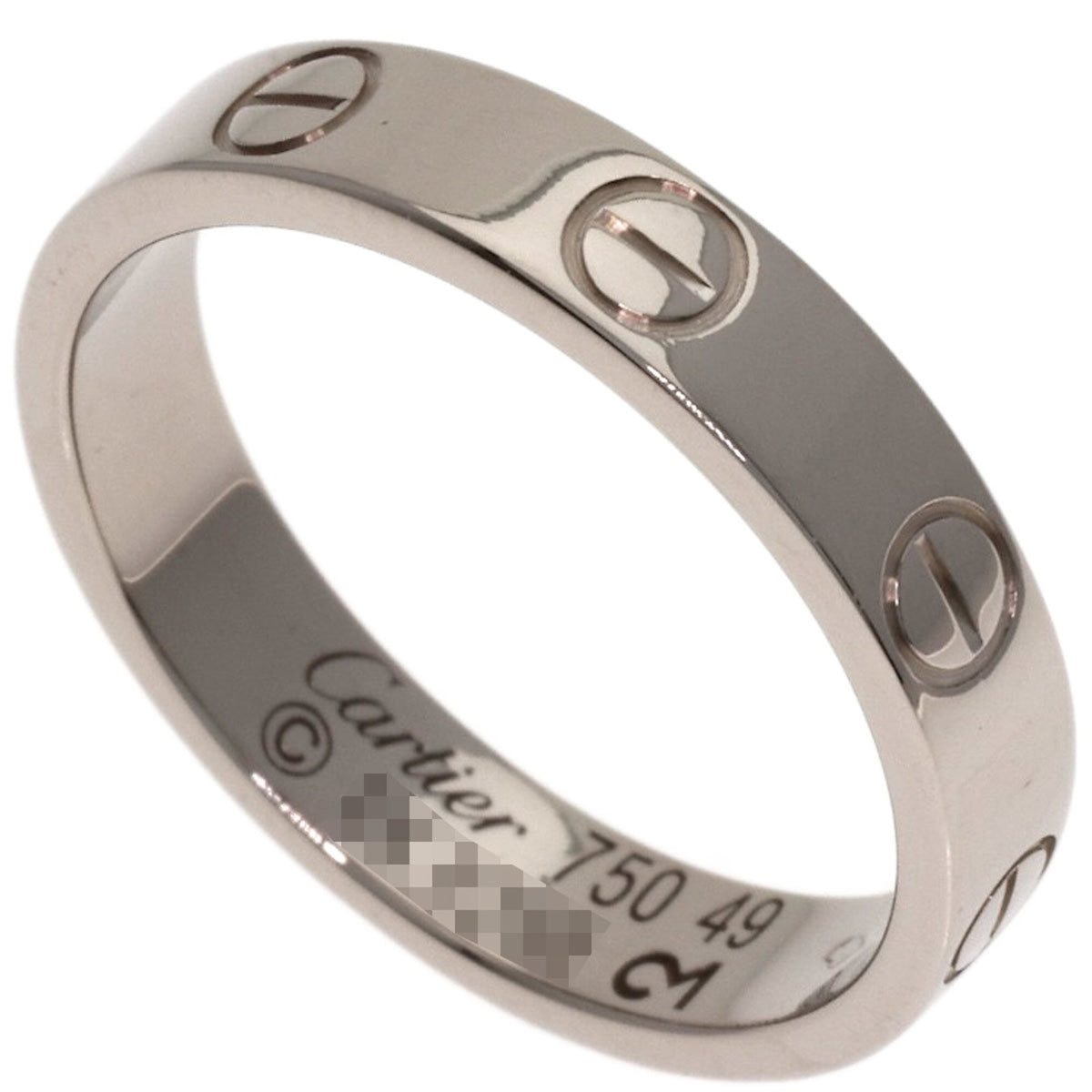 Cartier White Gold (18K) Band Ring (Pre-Owned)