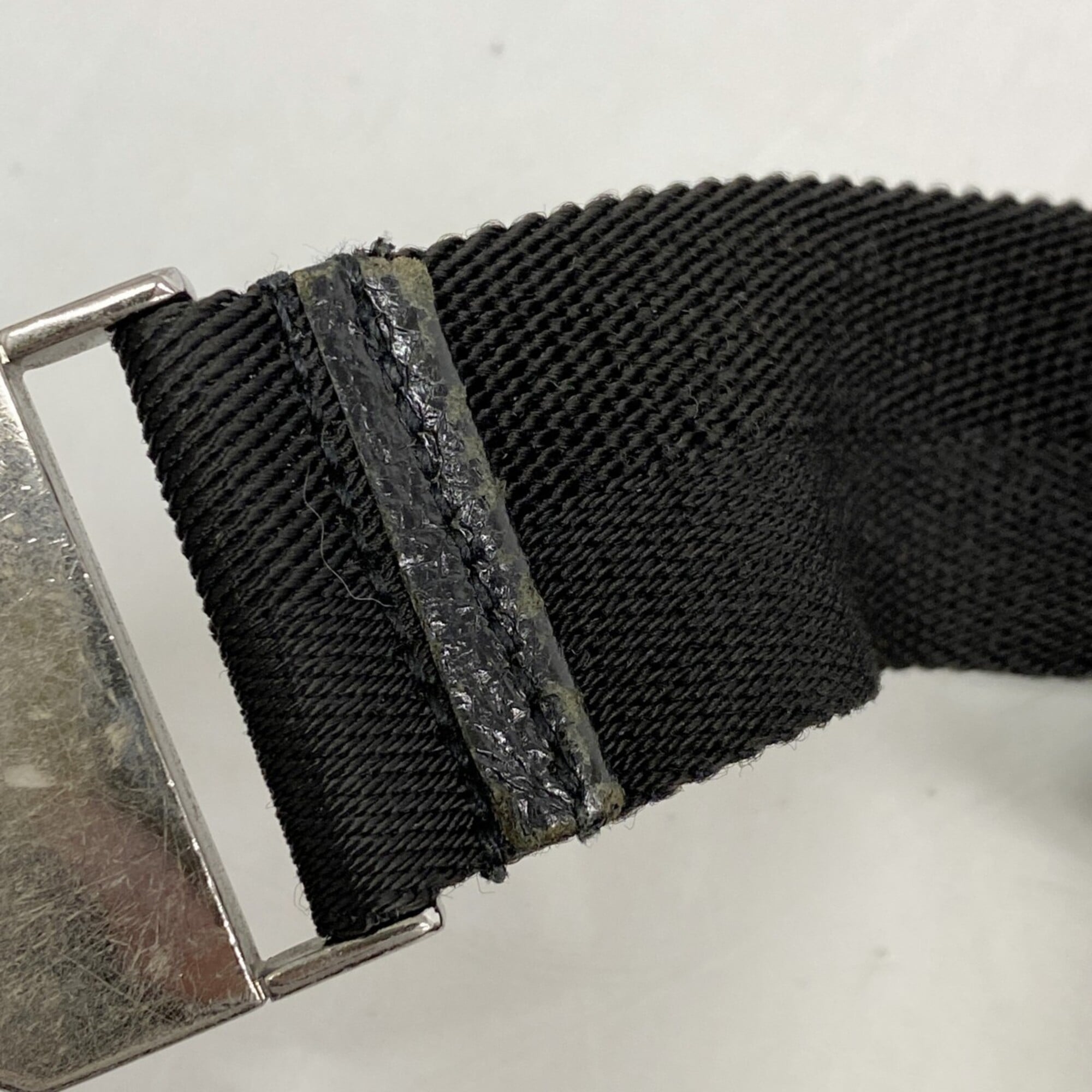 Gucci Black Canvas Fanny Pack (Pre-Owned)