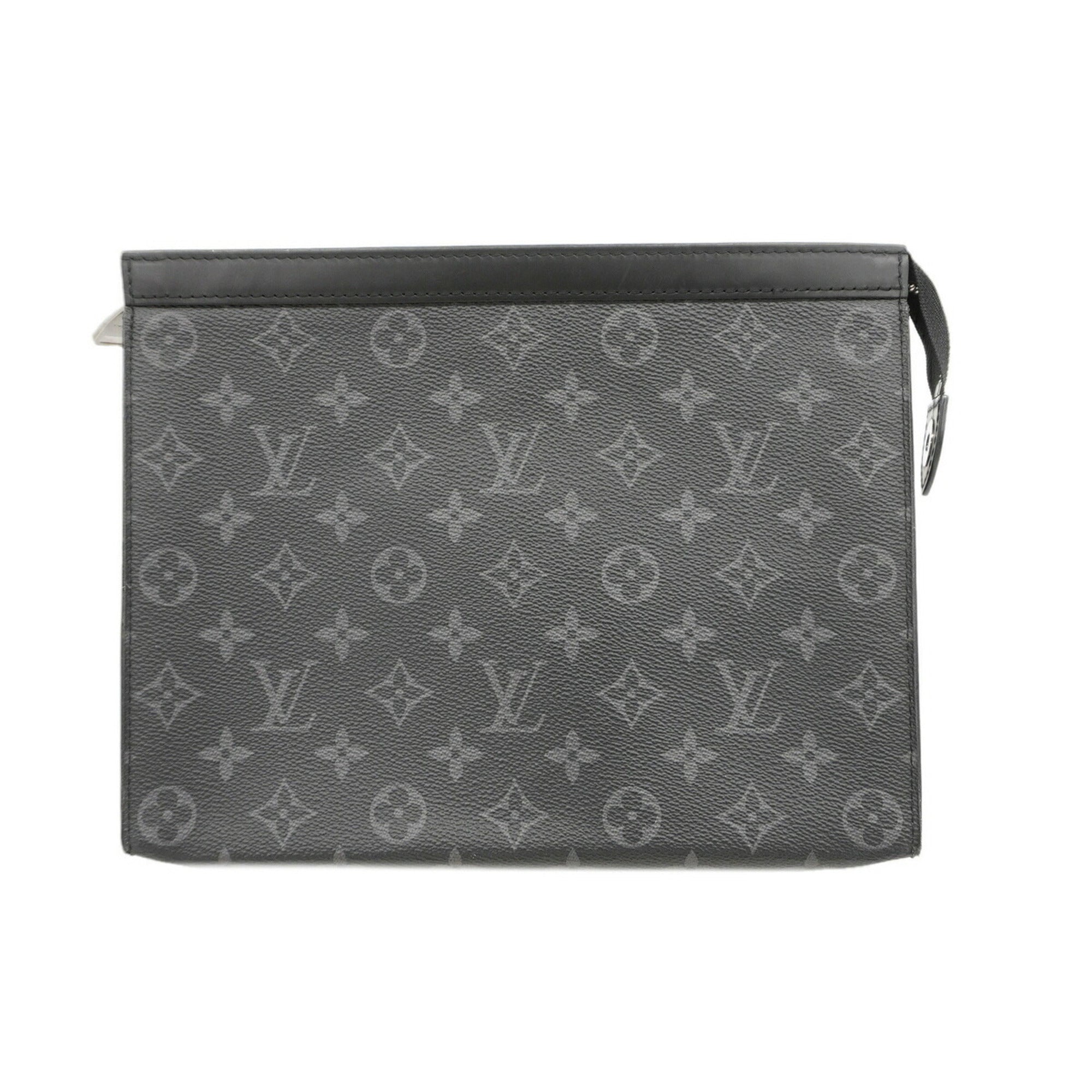 Louis Vuitton Black Clutch Bag (Pre-Owned)