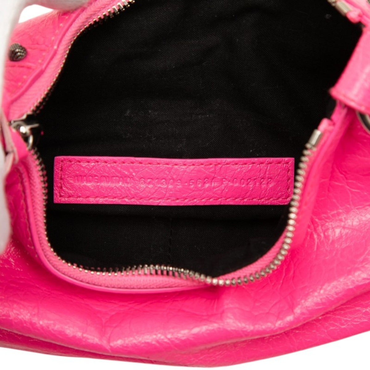 Balenciaga Pink Leather Shoulder Bag (Pre-Owned)