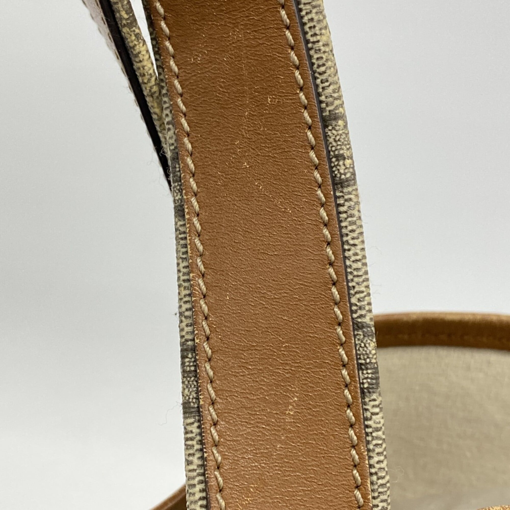 Gucci Beige Brown Pvc Tote Bag (Pre-Owned)