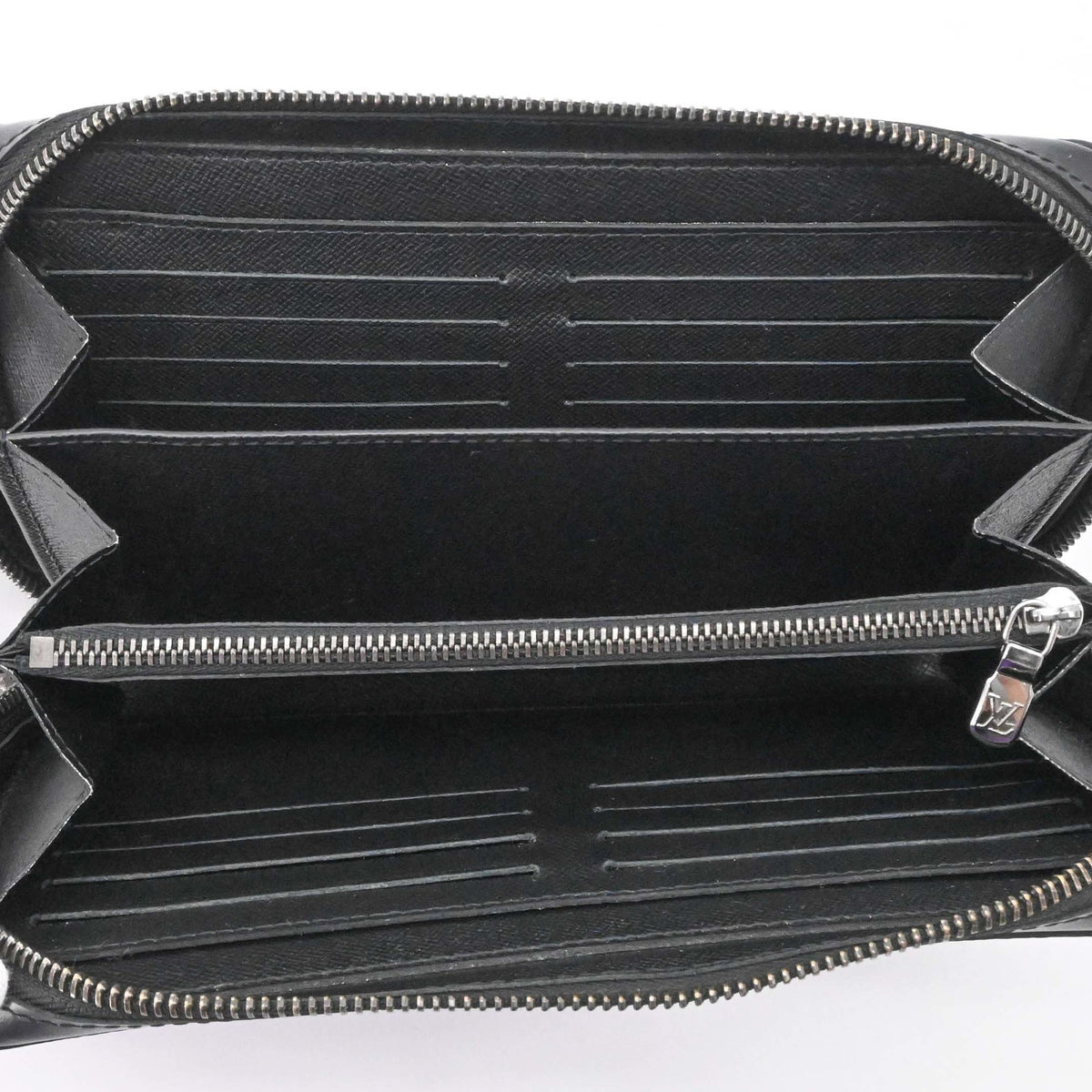Louis Vuitton Black Monogram Eclipse Monogram Eclipse Long Wallet (Bi-Fold) (Pre-Owned)