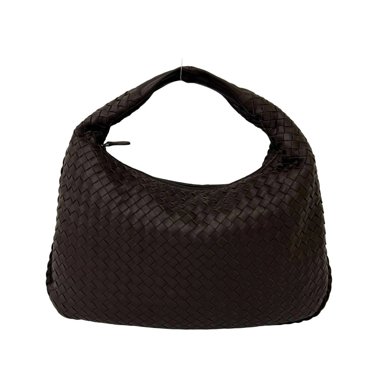 Bottega Veneta Brown Leather Handbag Shoulder Bag (Pre-Owned)
