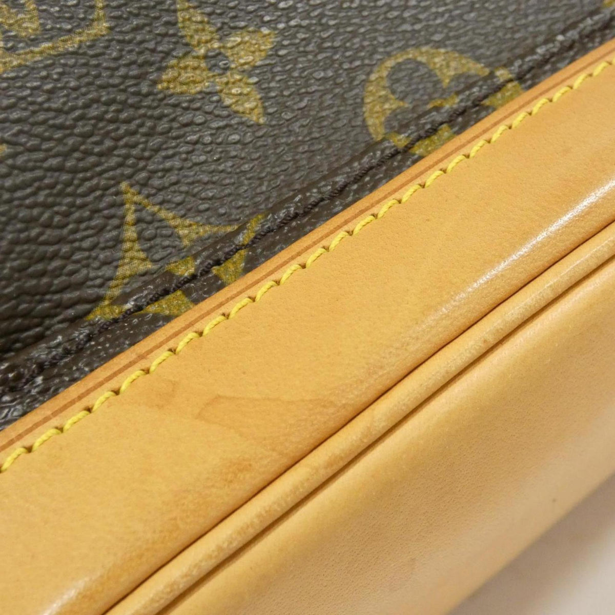 Louis Vuitton Brown Coated Canvas Backpack (Pre-Owned)