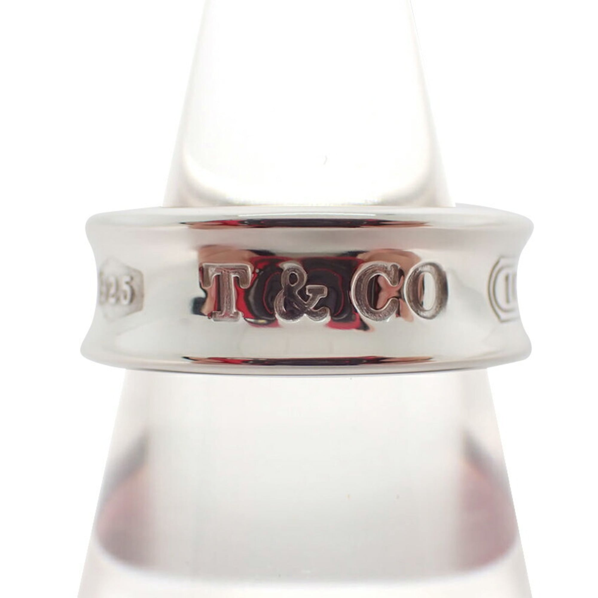 Tiffany Sterling Silver 925 Band Ring (Pre-Owned)