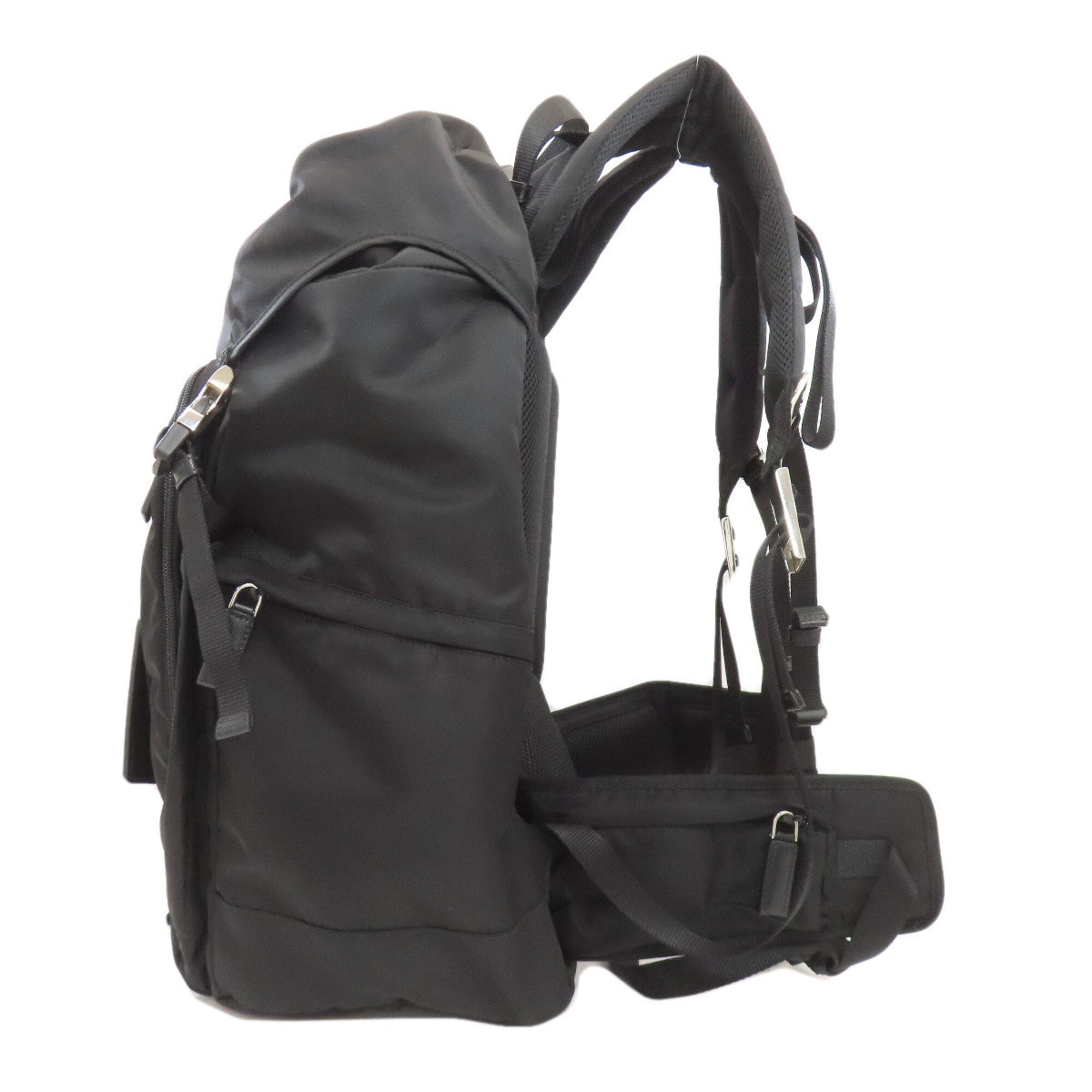 Prada Black Nylon Backpack (Pre-Owned)