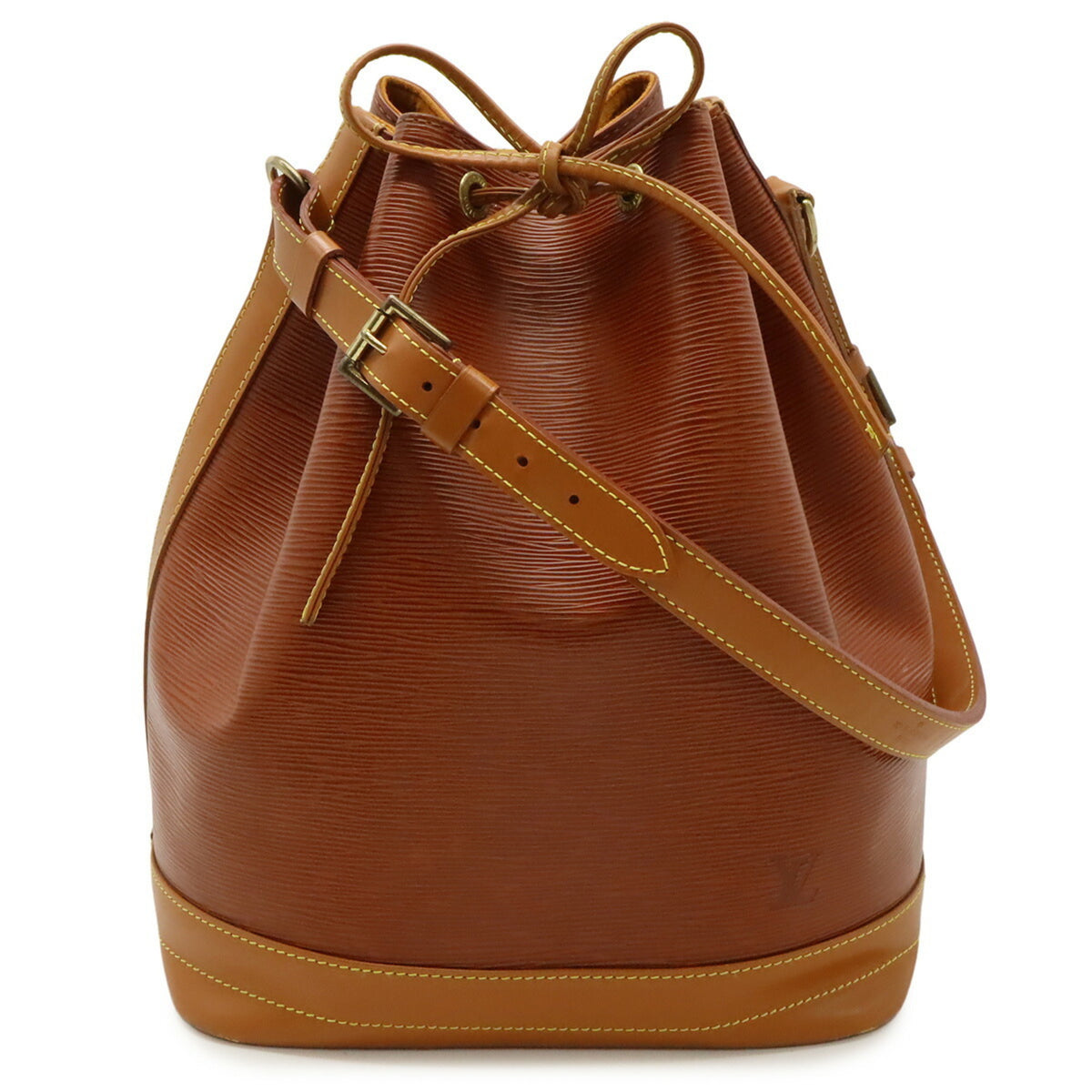 Louis Vuitton Brown Leather Shoulder Bag (Pre-Owned)