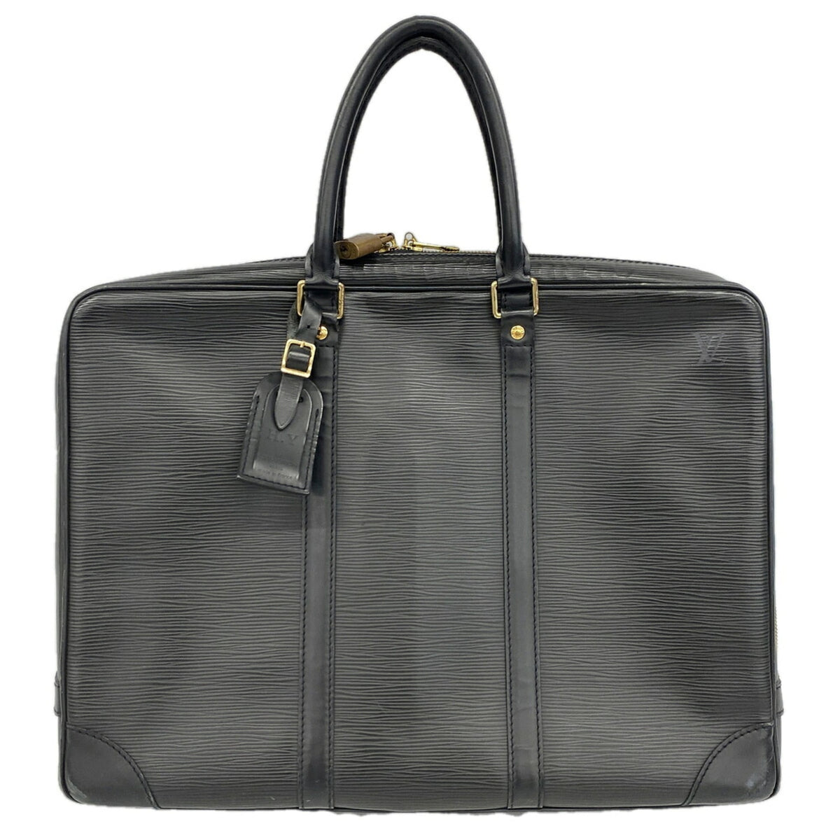 Louis Vuitton Noir Briefcase (Pre-Owned)