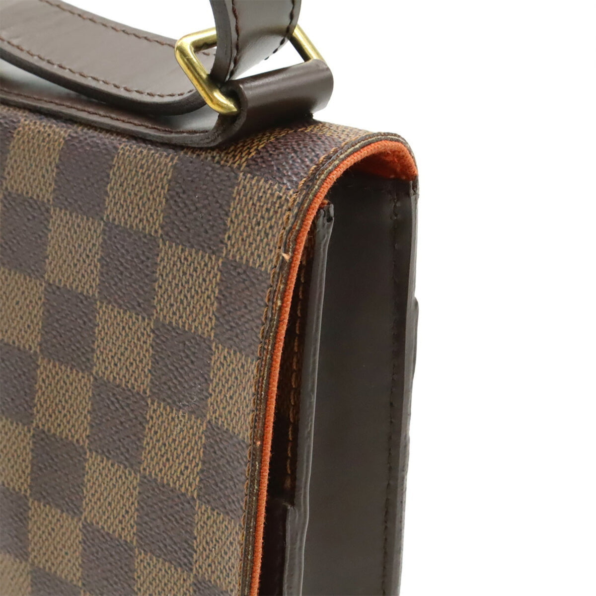 Louis Vuitton Damier Brown Pvc Leather Shoulder Bag (Pre-Owned)