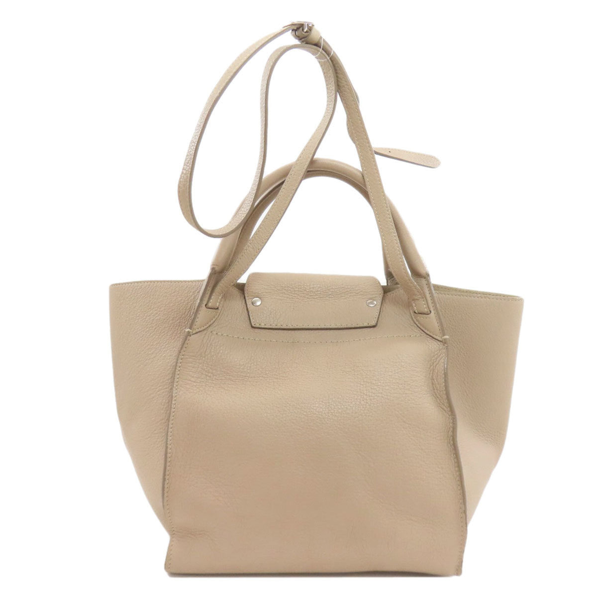 Celine Brown Leather Tote Bag (Pre-Owned)